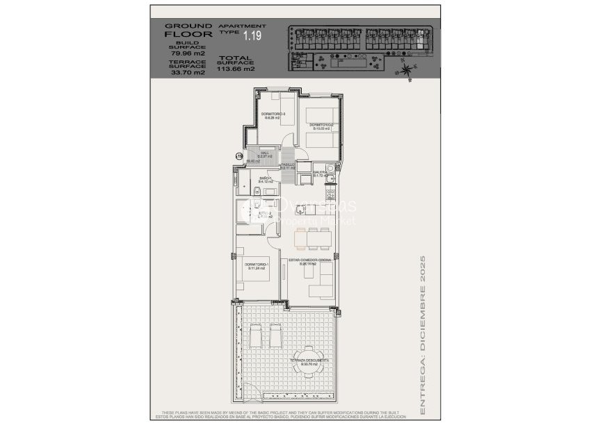 Nowy budynek - Bungalow -
Torrevieja - Altos del Sol
