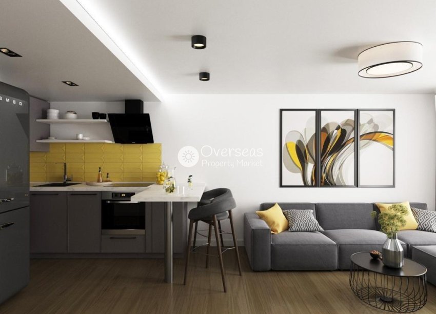 Nowy budynek - Ground floor apartment -
Alicante