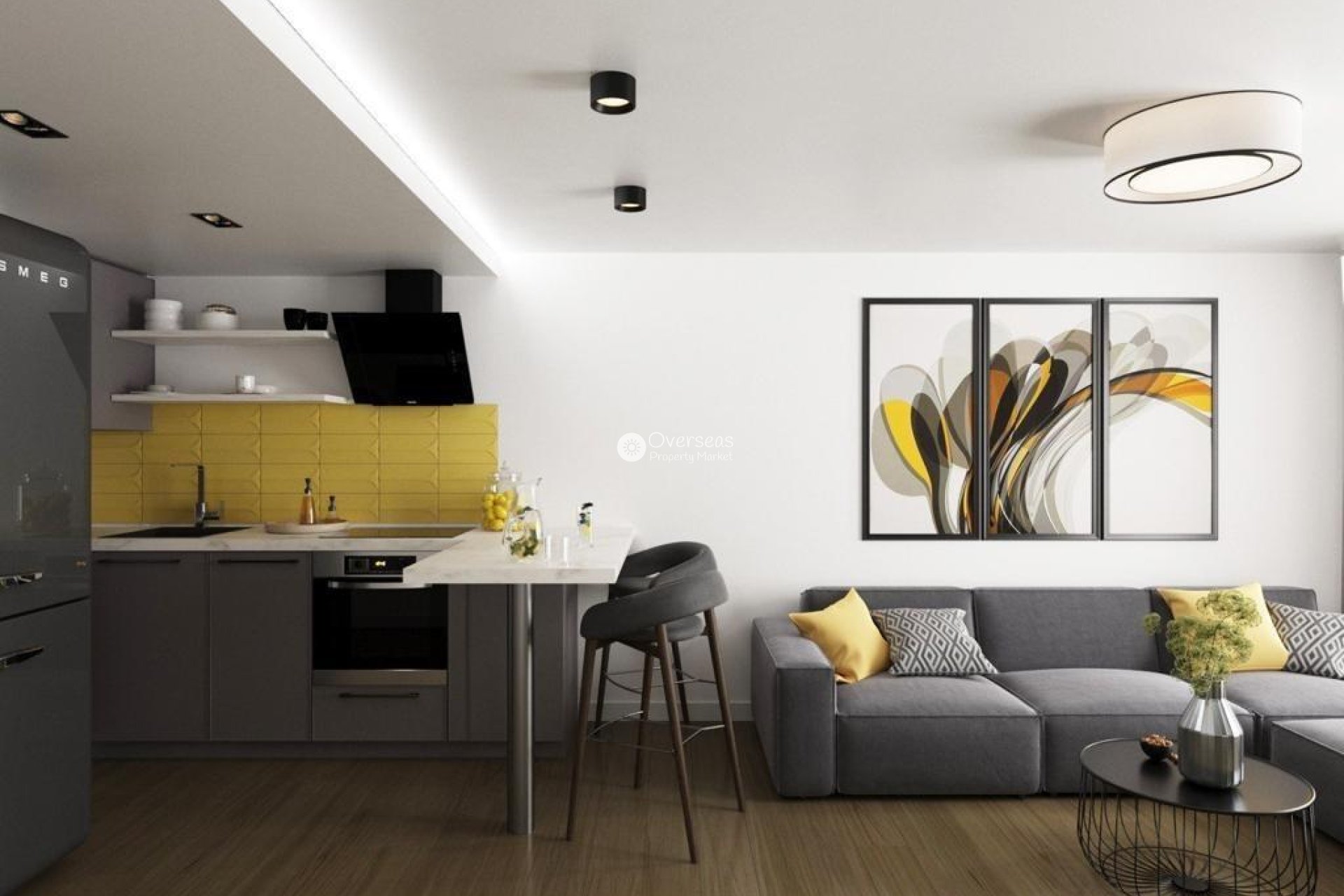Nowy budynek - Ground floor apartment -
Alicante