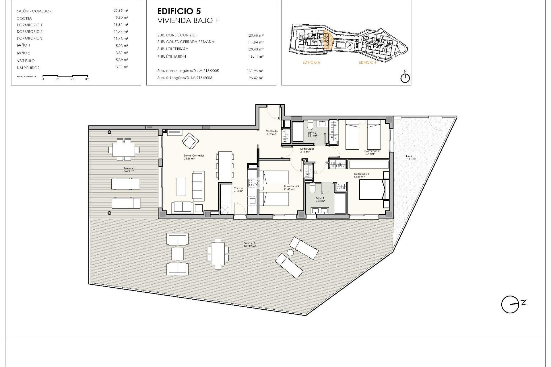 Nowy budynek - Ground floor apartment -
Casares