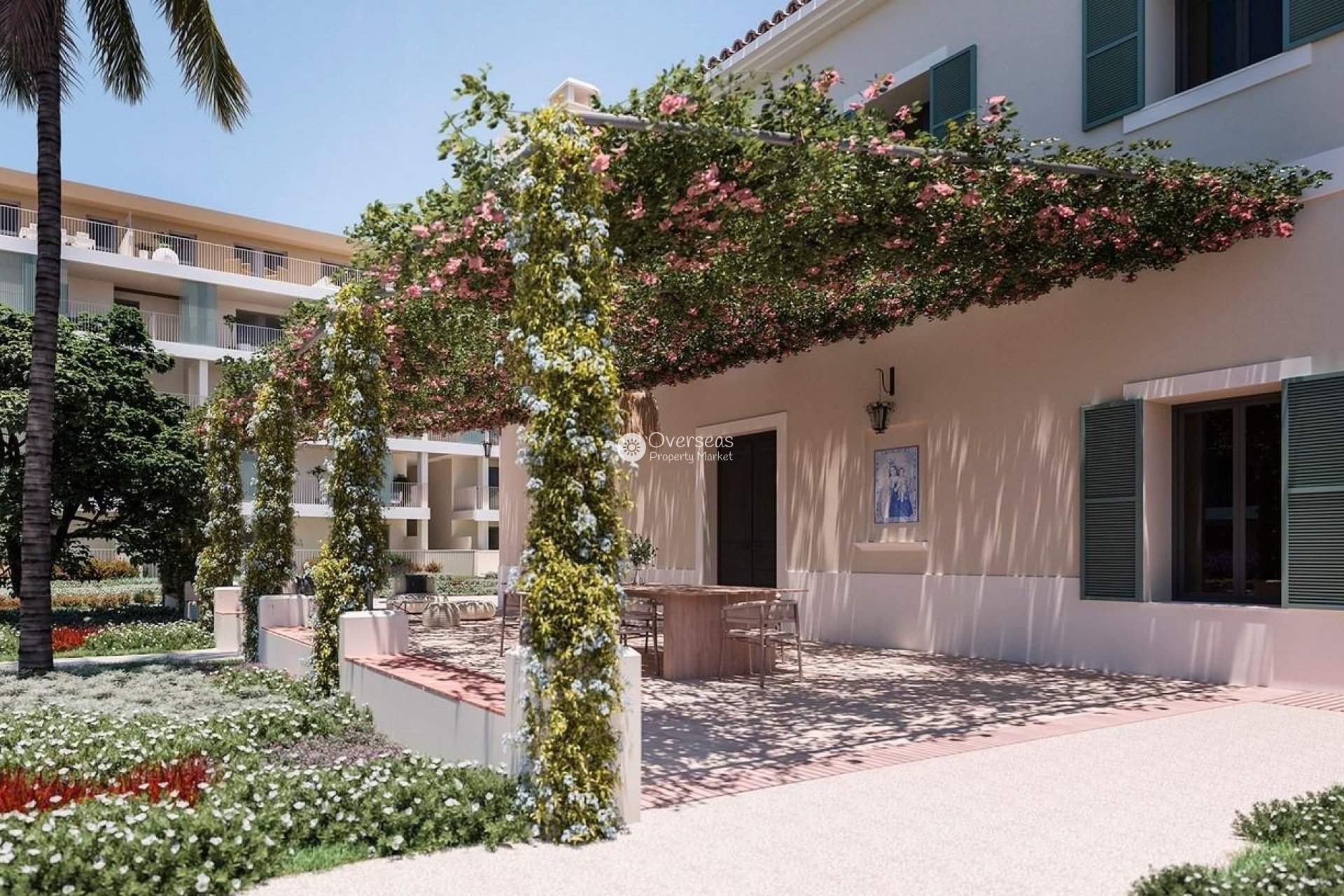 Nowy budynek - Ground floor apartment -
Denia