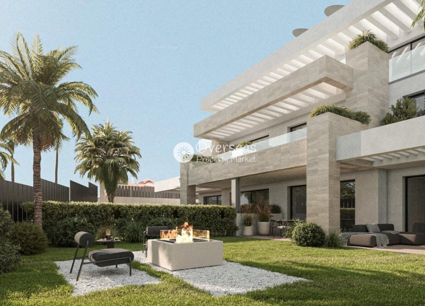 Nowy budynek - Ground floor apartment -
Estepona