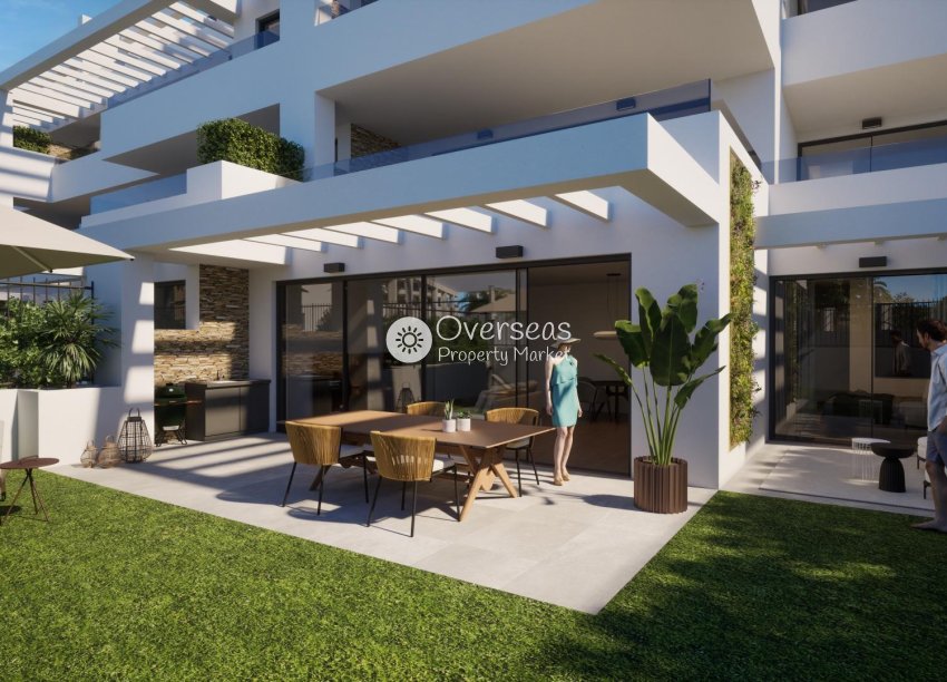 Nowy budynek - Ground floor apartment -
Estepona