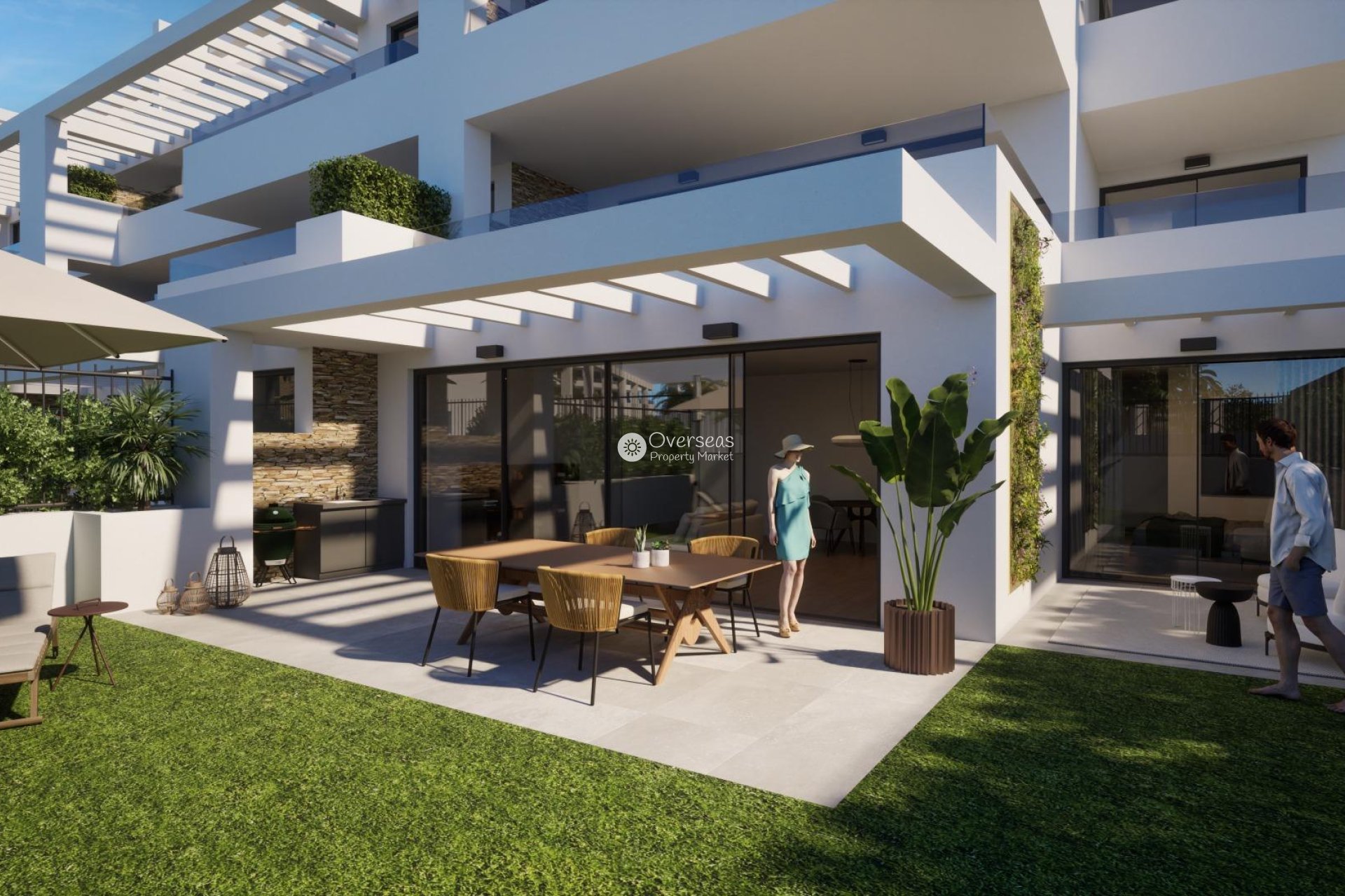 Nowy budynek - Ground floor apartment -
Estepona