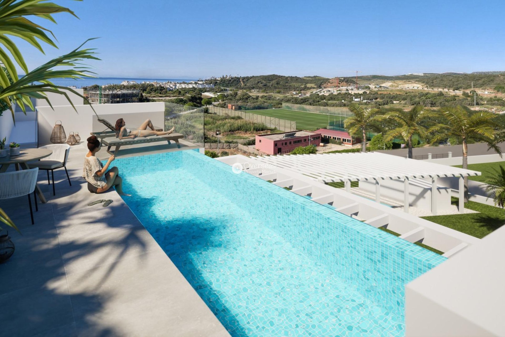 Nowy budynek - Ground floor apartment -
Estepona