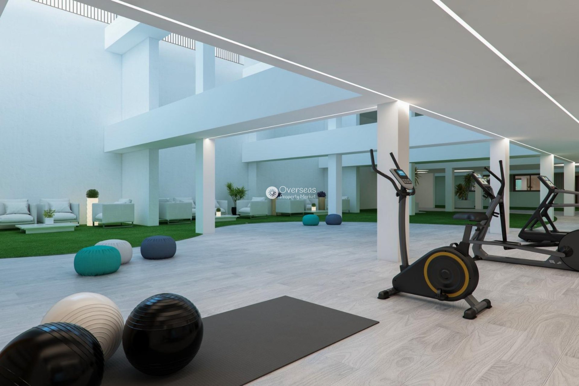 Nowy budynek - Ground floor apartment -
Finestrat