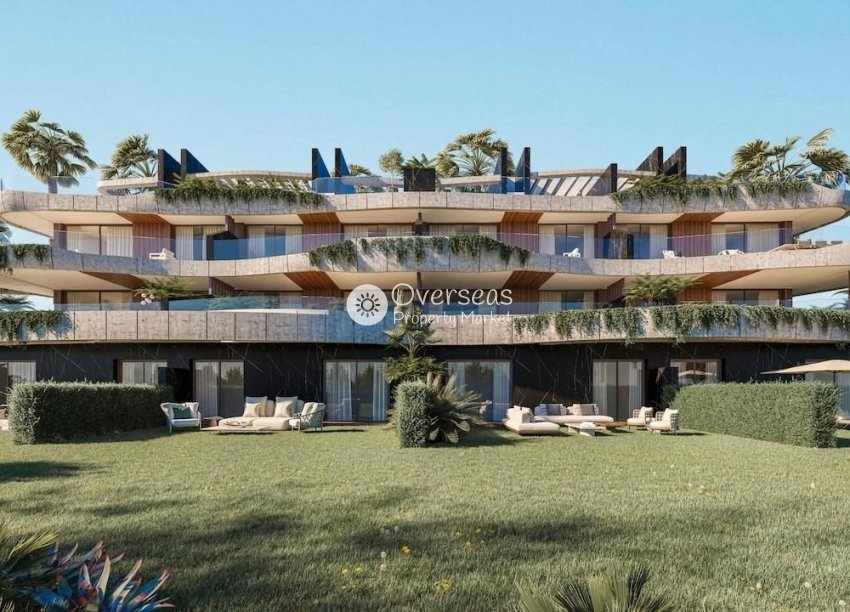 Nowy budynek - Ground floor apartment -
Marbella