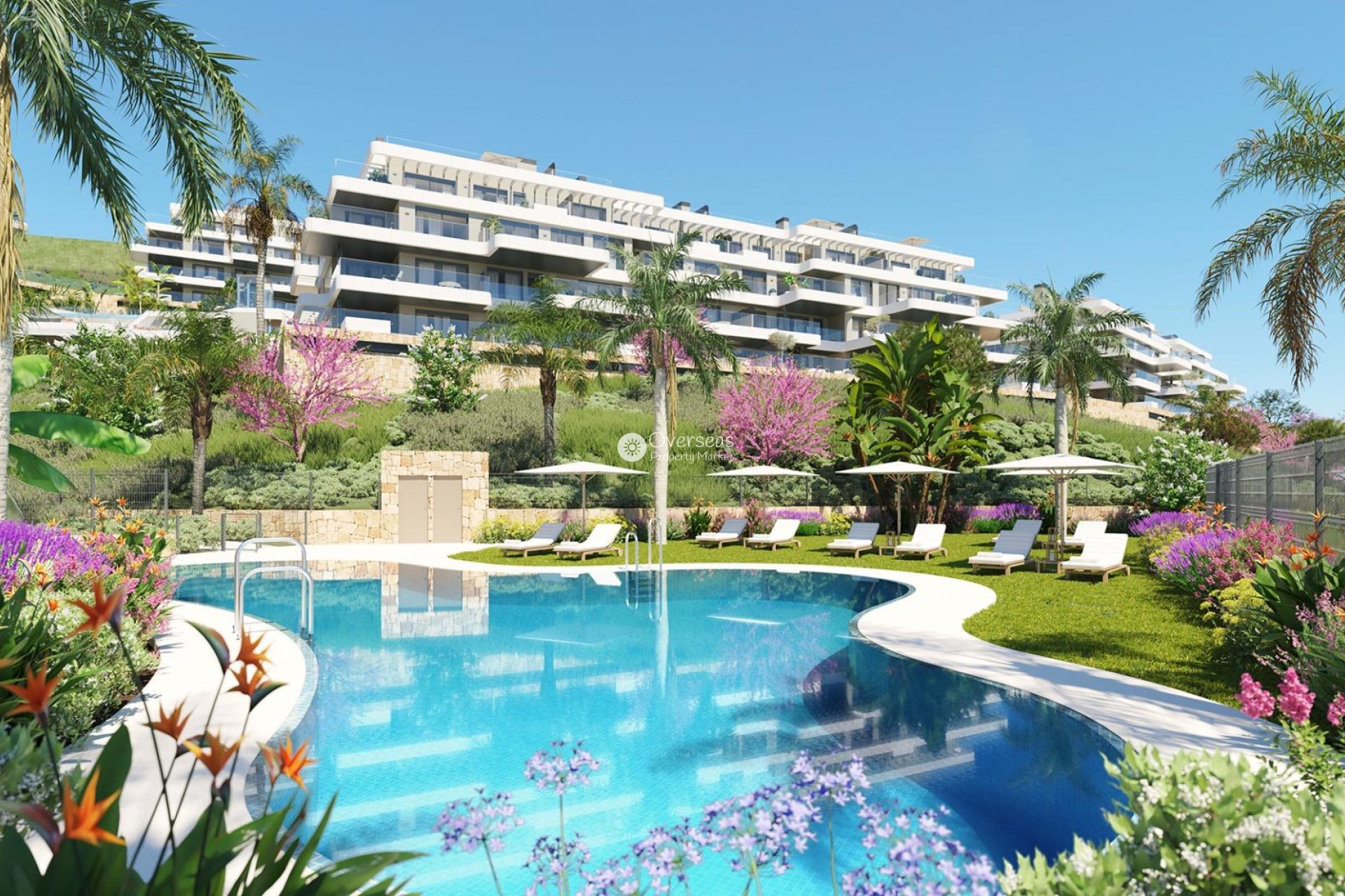 Nowy budynek - Ground floor apartment -
Mijas