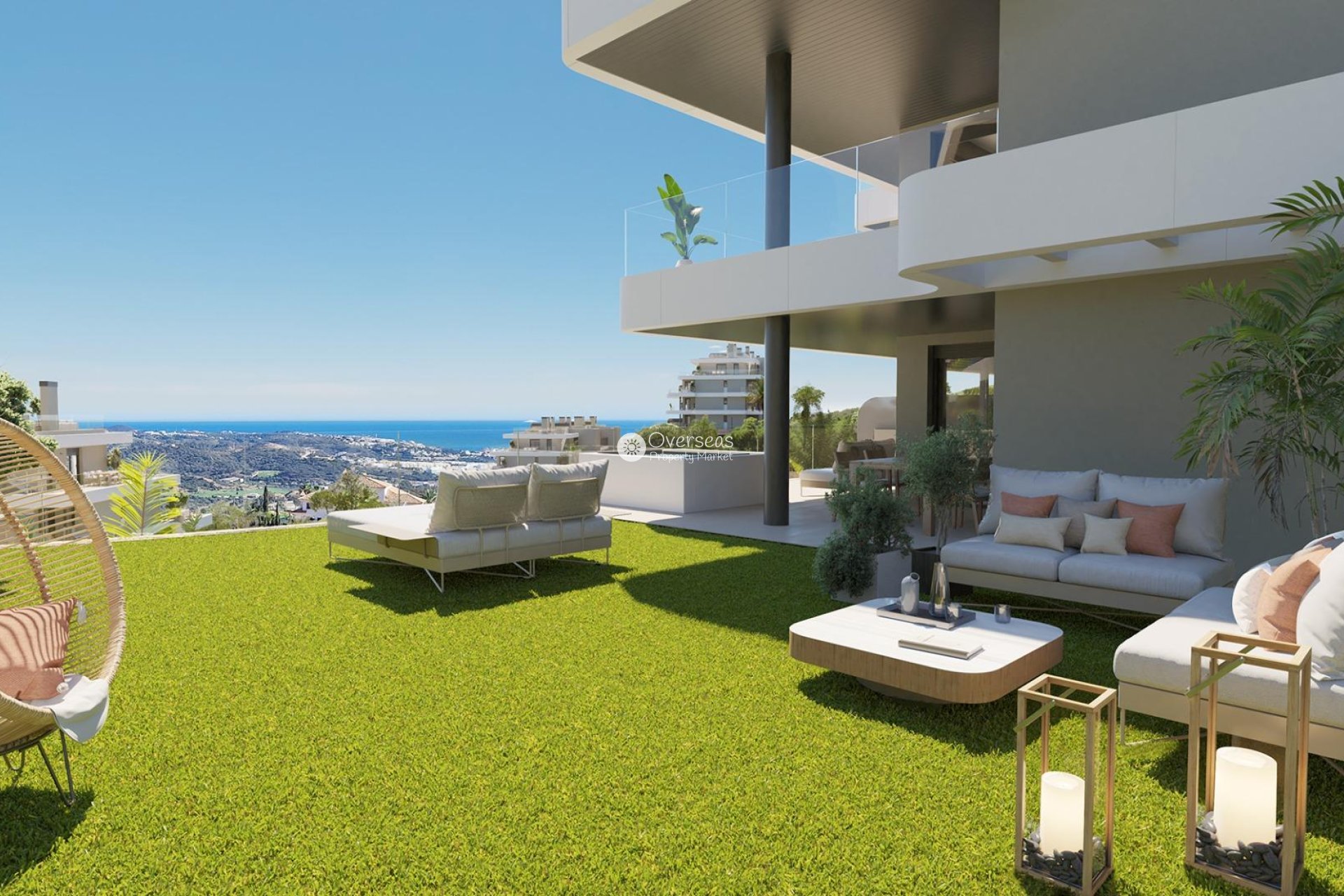 Nowy budynek - Ground floor apartment -
Mijas