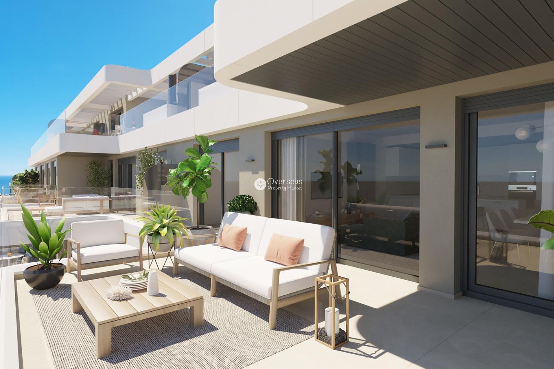 Nowy budynek - Ground floor apartment -
Mijas