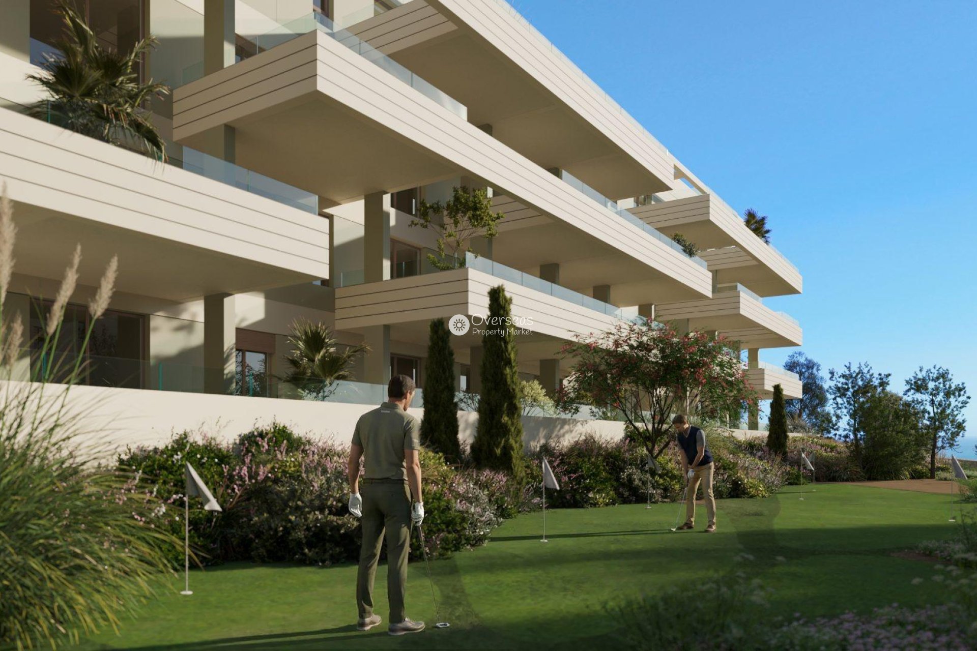 Nowy budynek - Ground floor apartment -
Mijas