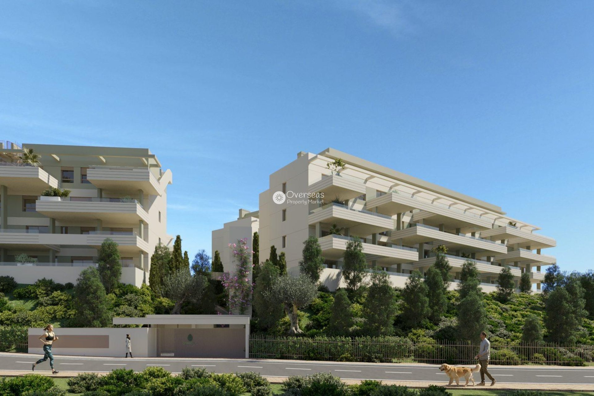 Nowy budynek - Ground floor apartment -
Mijas