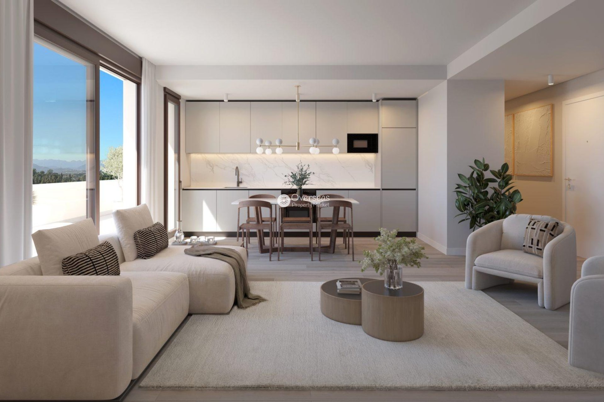 Nowy budynek - Ground floor apartment -
Mijas