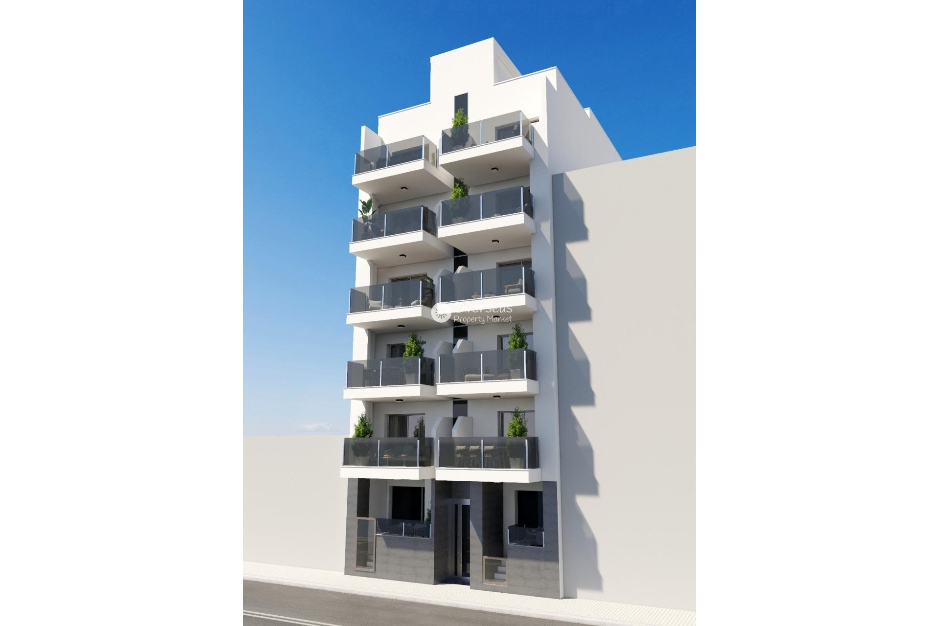 Nowy budynek - Ground floor apartment -
Torrevieja