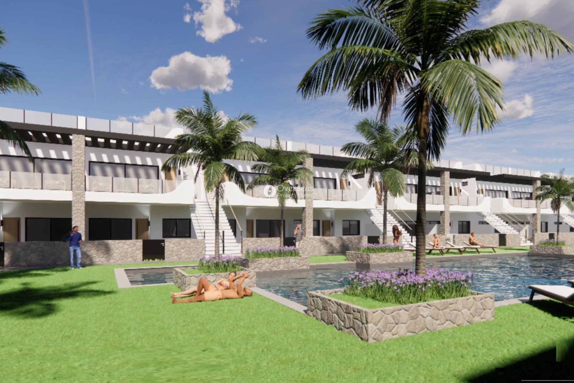 Nowy budynek - Ground floor apartment -
Torrevieja