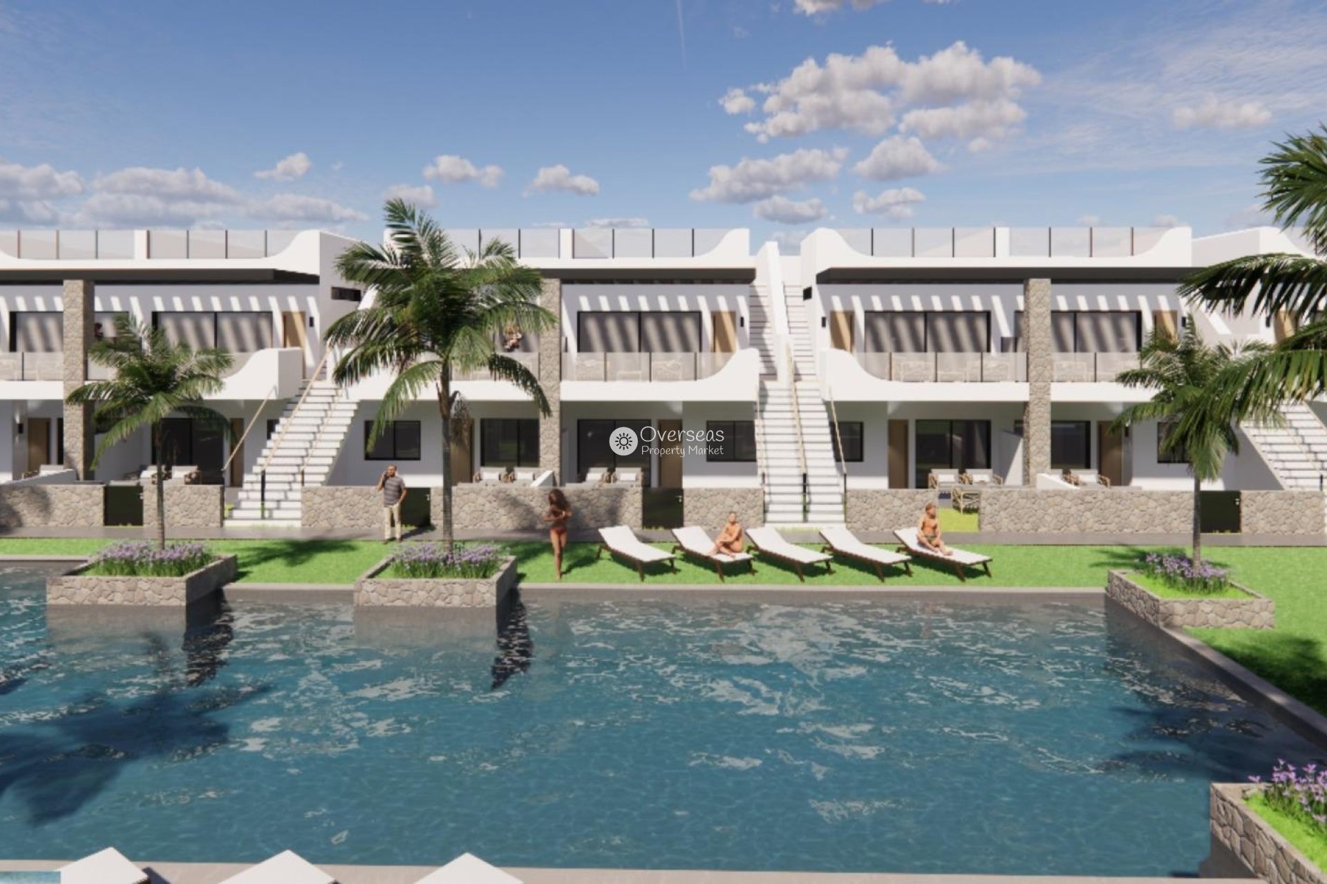Nowy budynek - Ground floor apartment -
Torrevieja