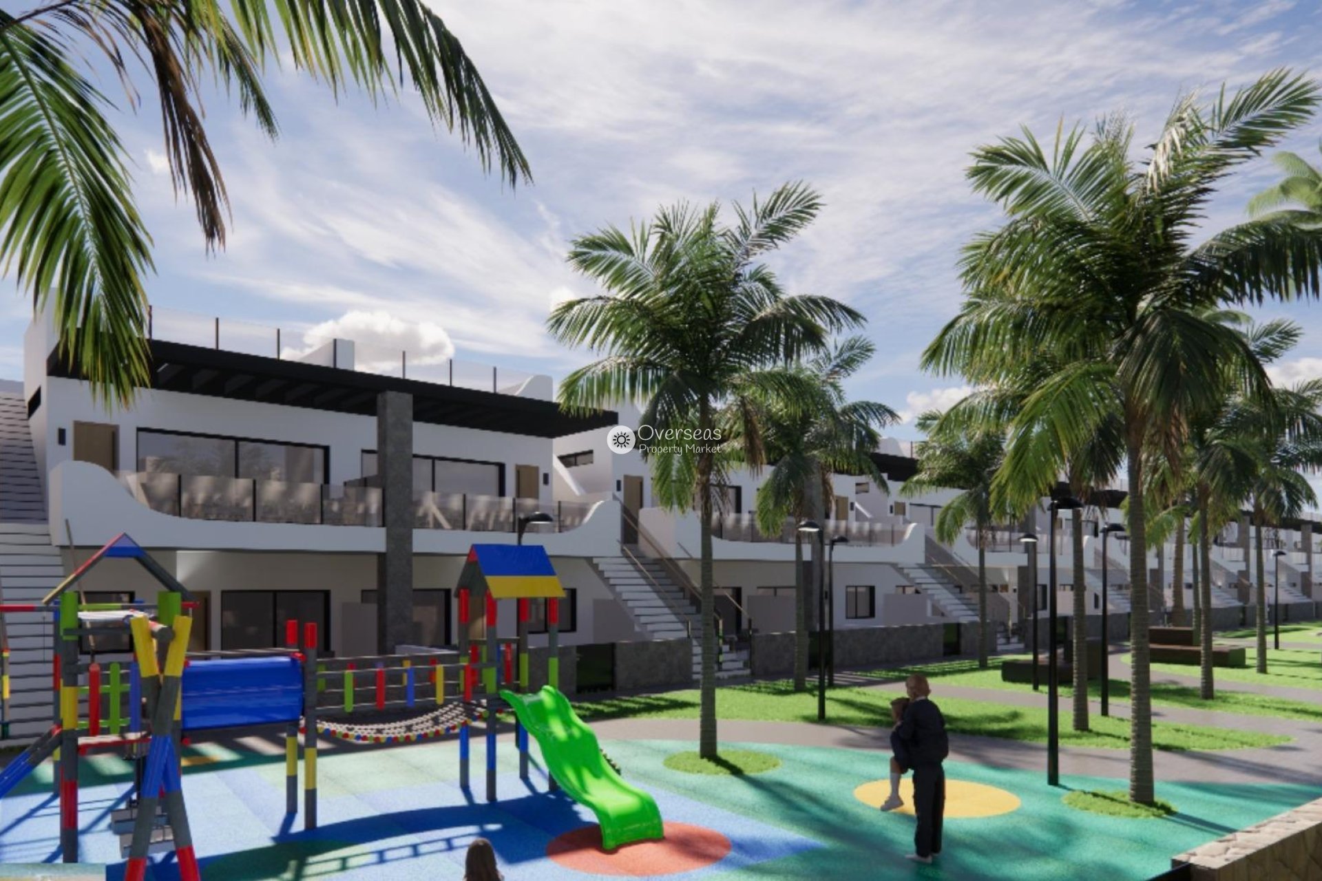 Nowy budynek - Ground floor apartment -
Torrevieja