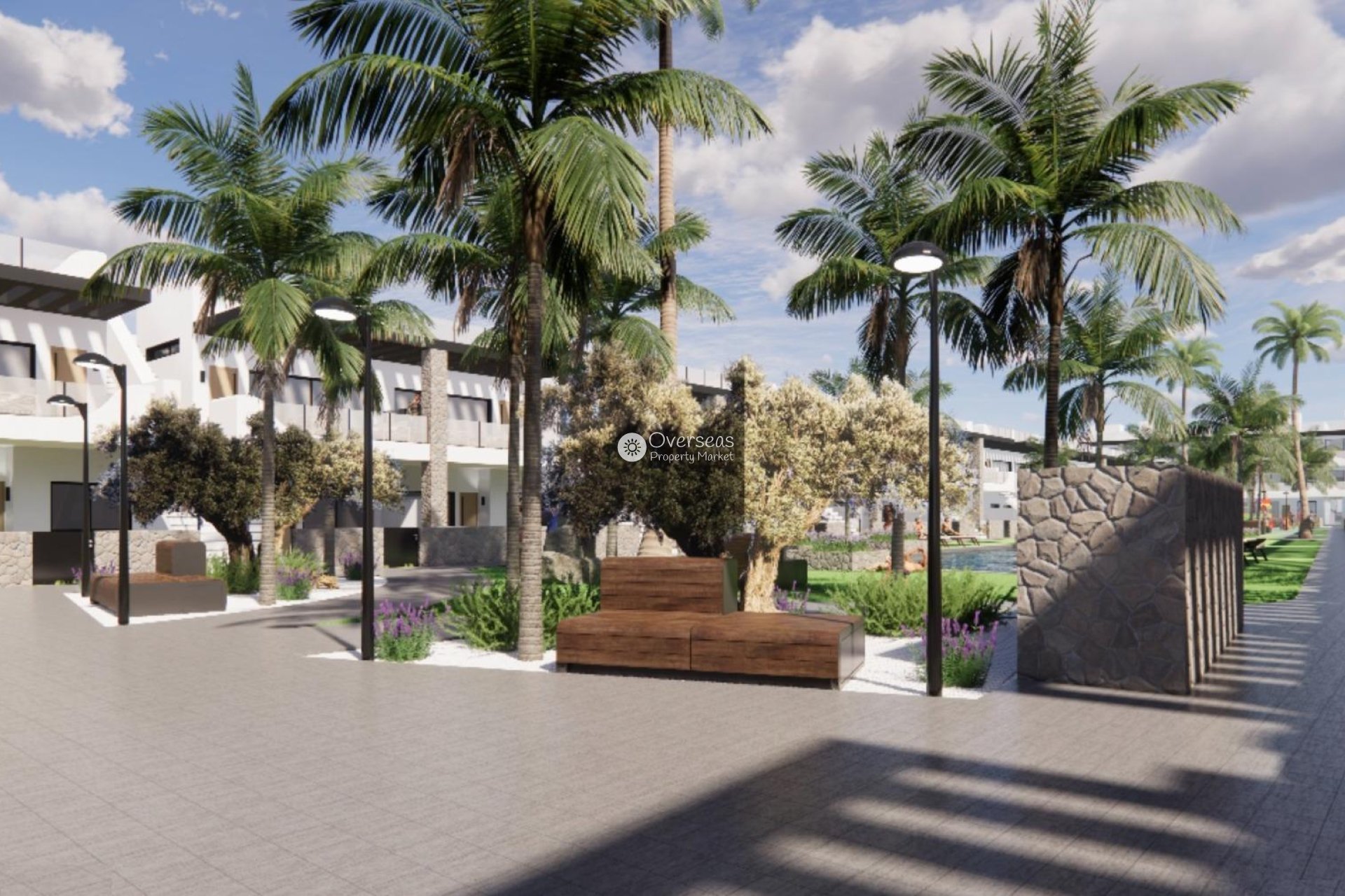 Nowy budynek - Ground floor apartment -
Torrevieja