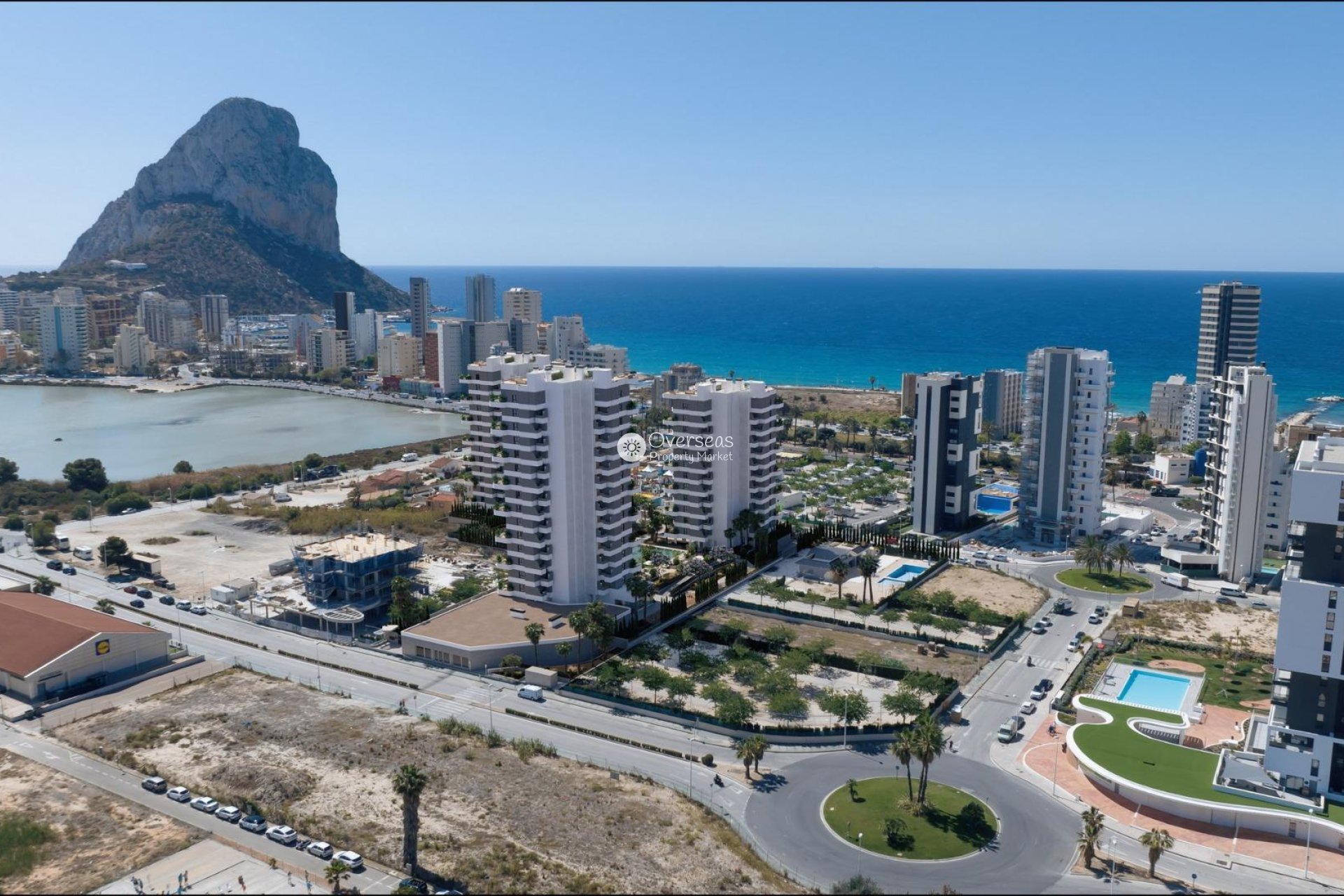 Nowy budynek - Mieszkanie w bloku -
Calpe