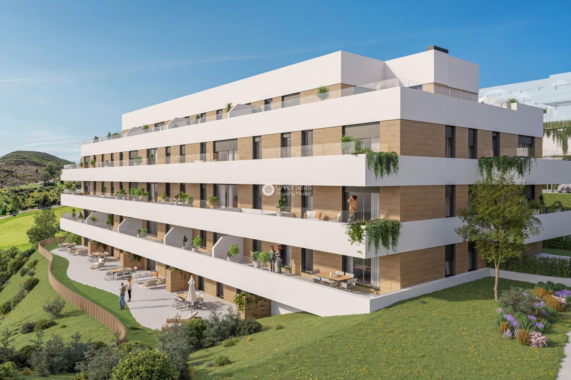 Nowy budynek - Mieszkanie w bloku -
Mijas - Calanova Golf