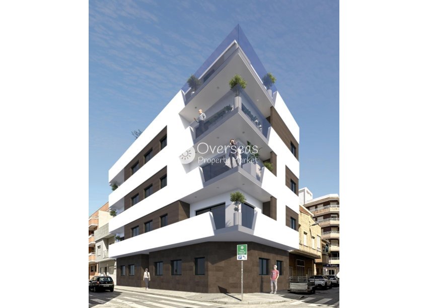 Nowy budynek - Mieszkanie w bloku -
Torrevieja - Playa de El Cura