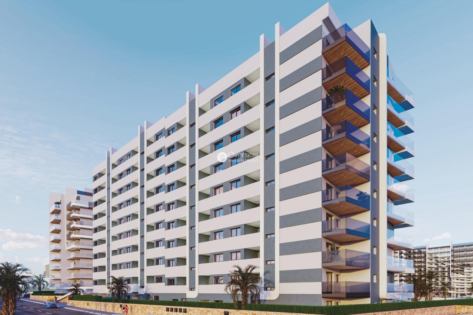 Nowy budynek - Mieszkanie w bloku -
Torrevieja
