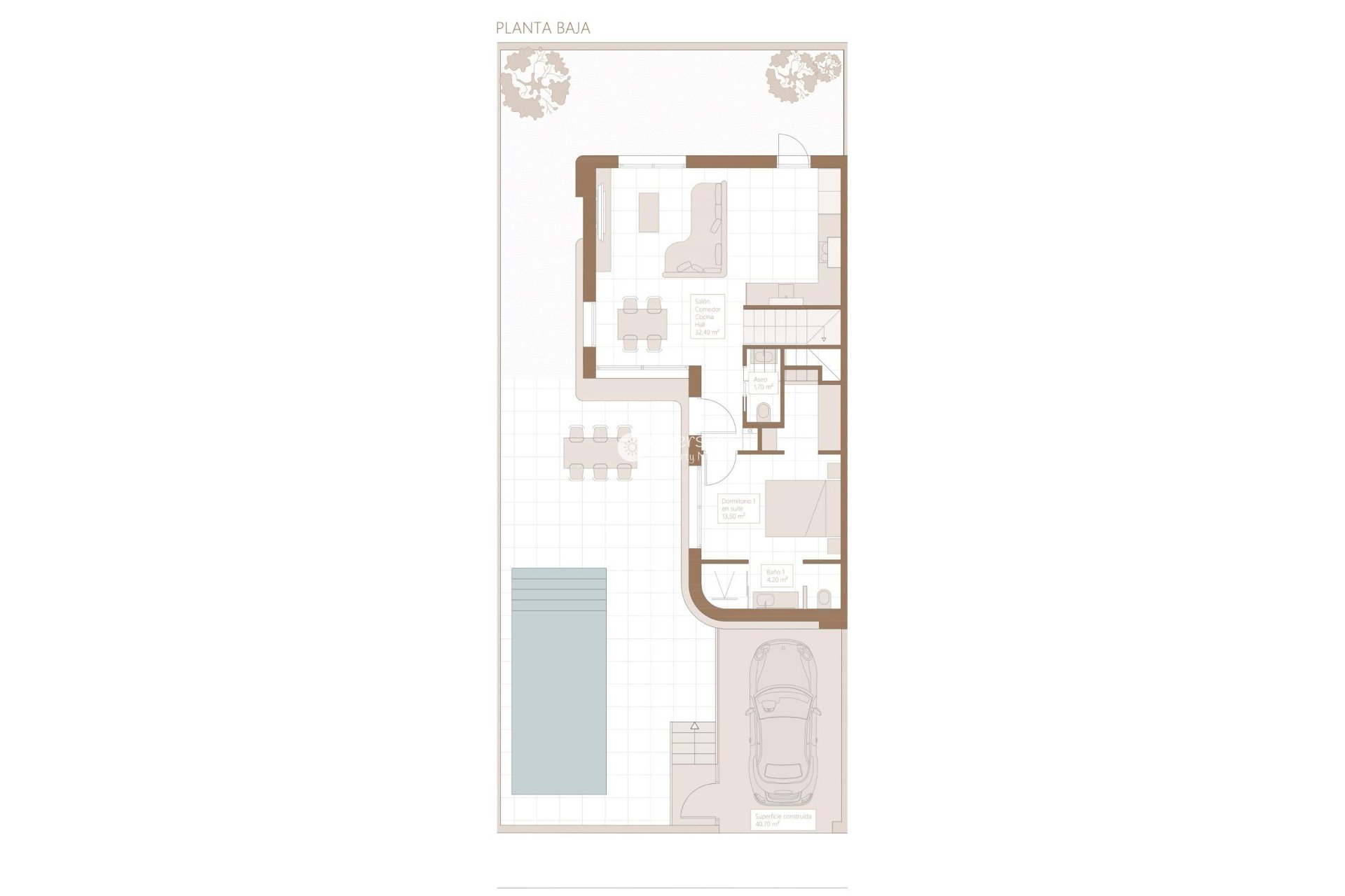 Nowy budynek - Semidetached -
Daya Nueva