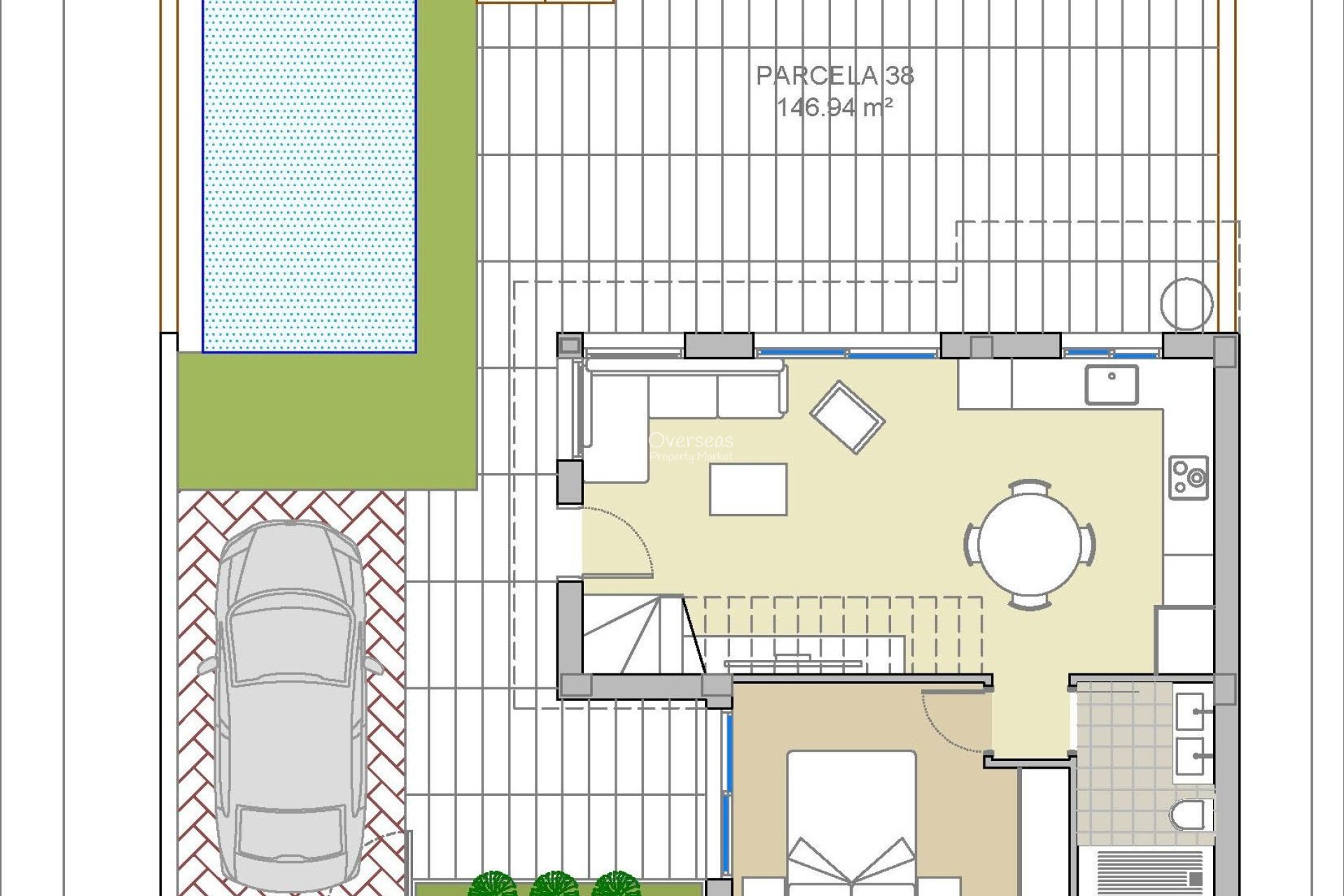 Nowy budynek - Semidetached -
Los Montesinos