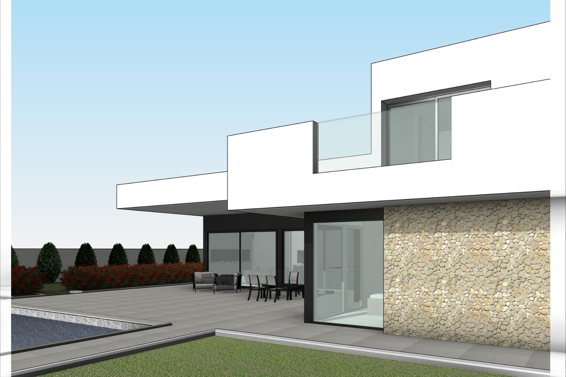 Nowy budynek - Villa -
Aspe - Poligono 19