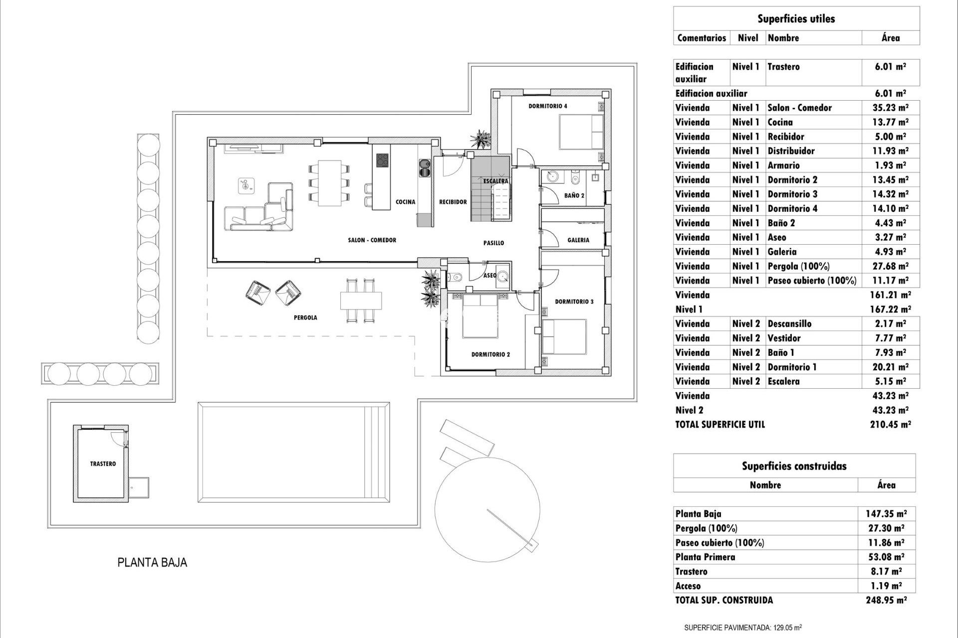 Nowy budynek - Villa -
Aspe - Poligono 19