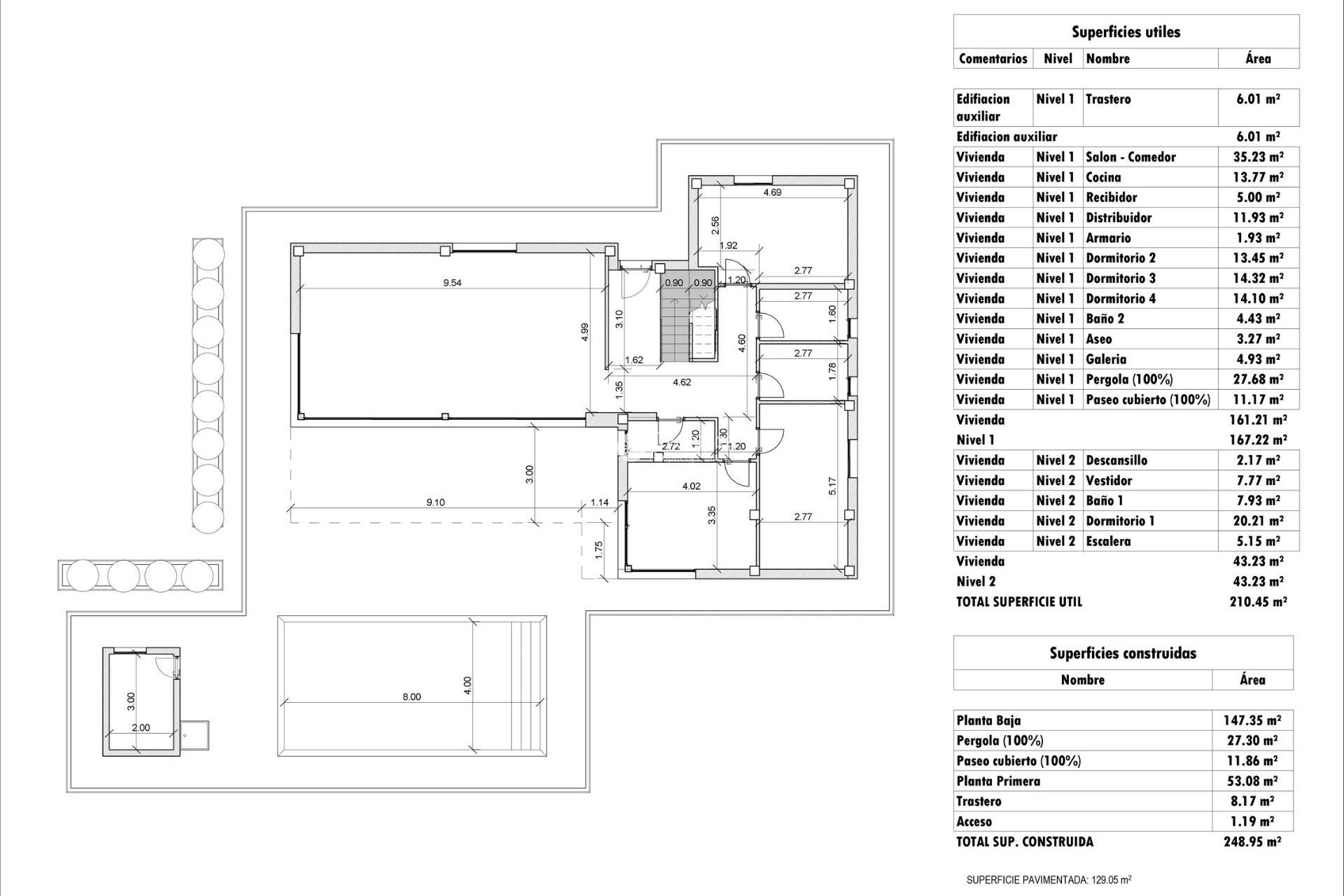 Nowy budynek - Villa -
Aspe - Poligono 19