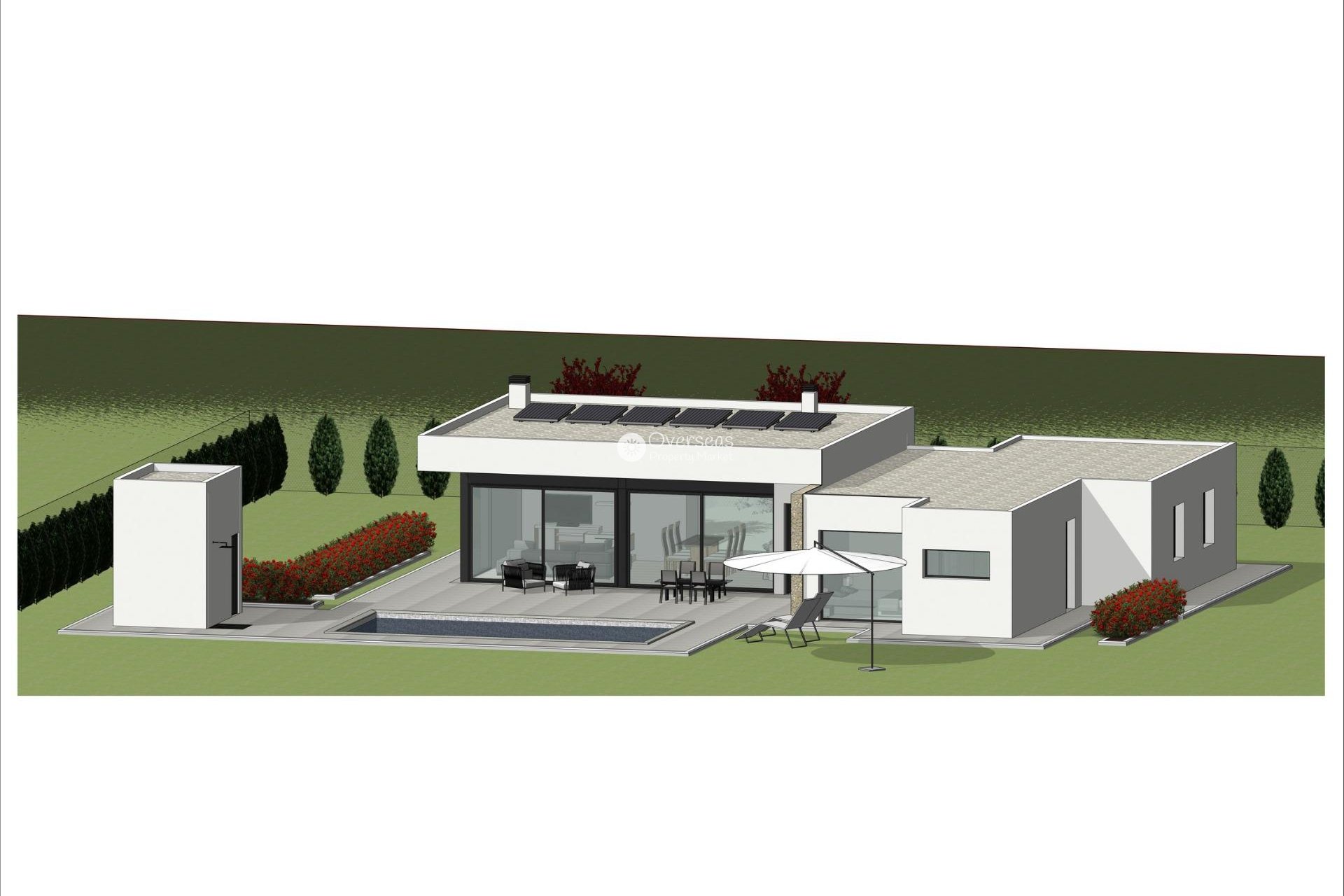 Nowy budynek - Villa -
Aspe - Poligono 19