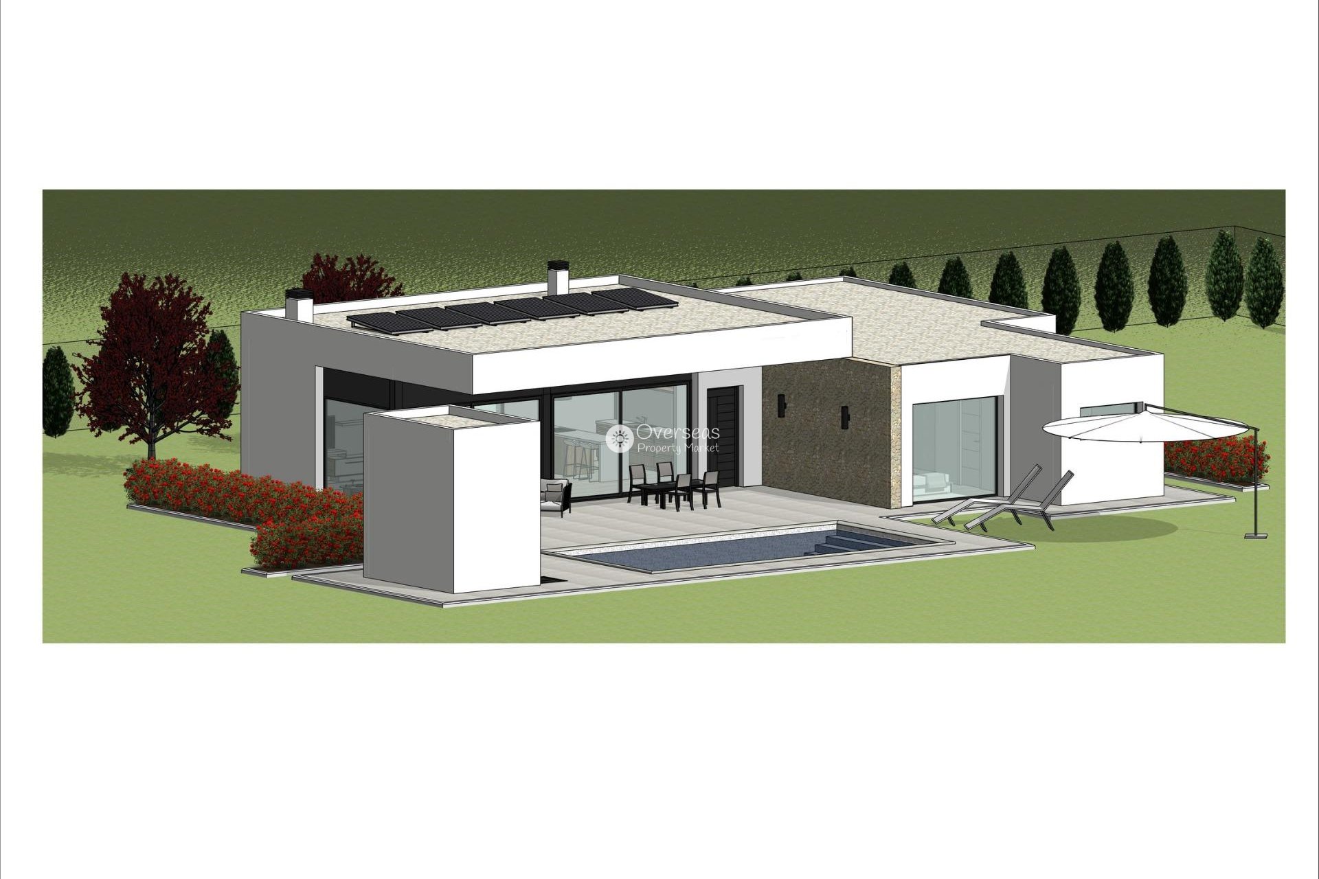 Nowy budynek - Villa -
Aspe - Poligono 19