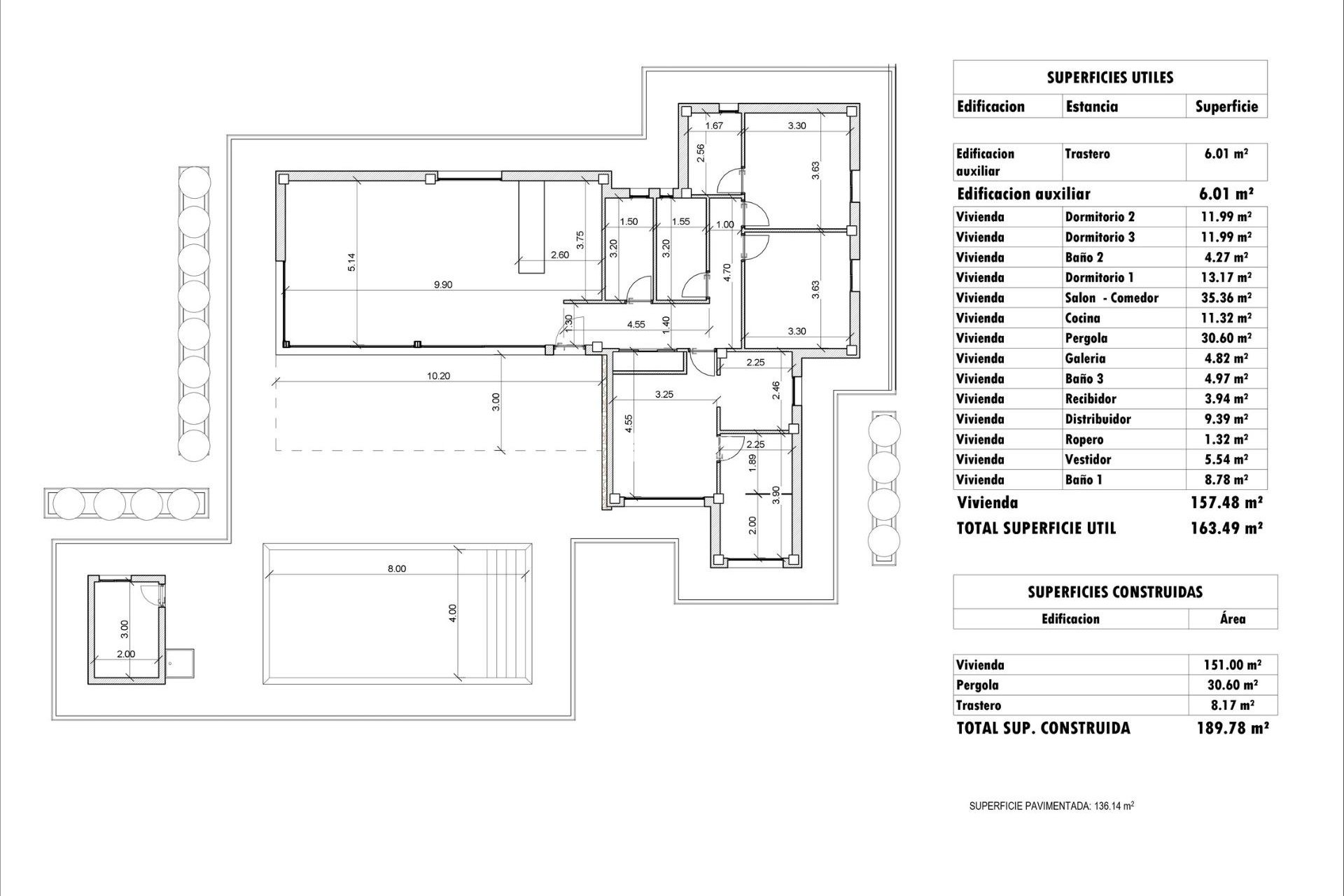 Nowy budynek - Villa -
Aspe - Poligono 19