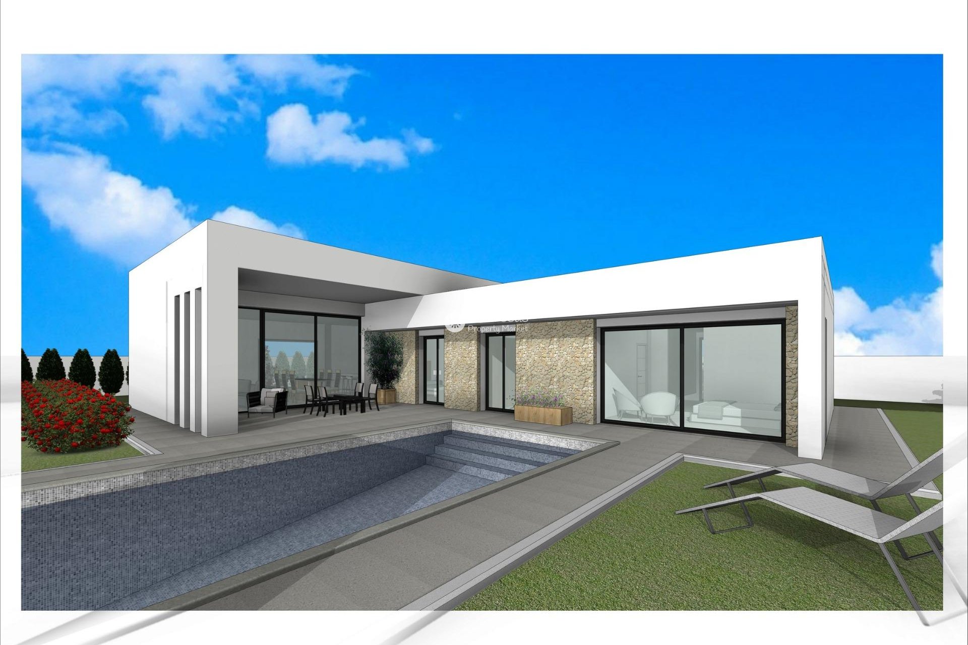 Nowy budynek - Villa -
Aspe - Poligono 19