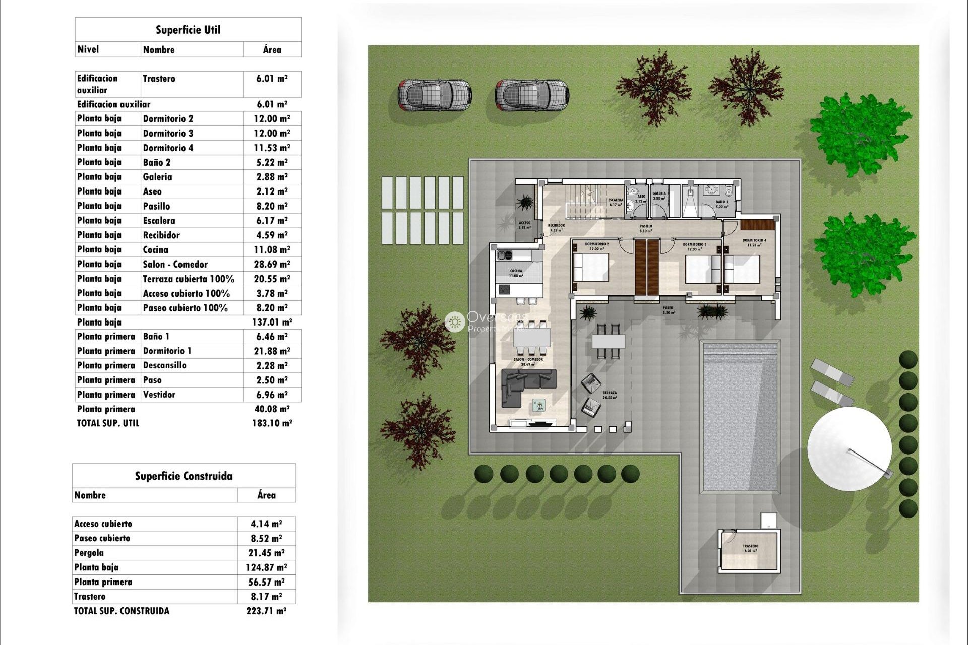 Nowy budynek - Villa -
Aspe - Poligono 19