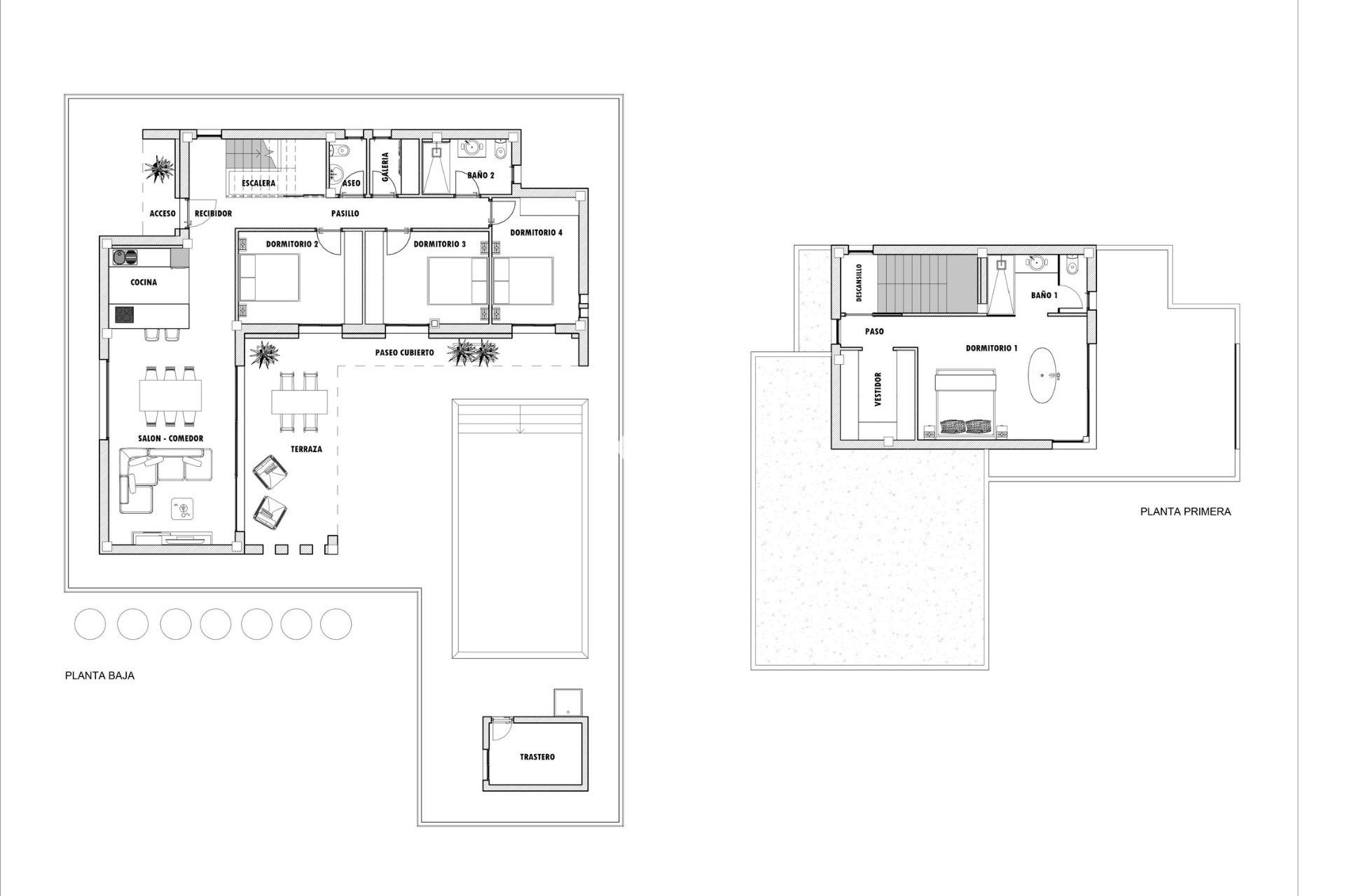 Nowy budynek - Villa -
Aspe - Poligono 19