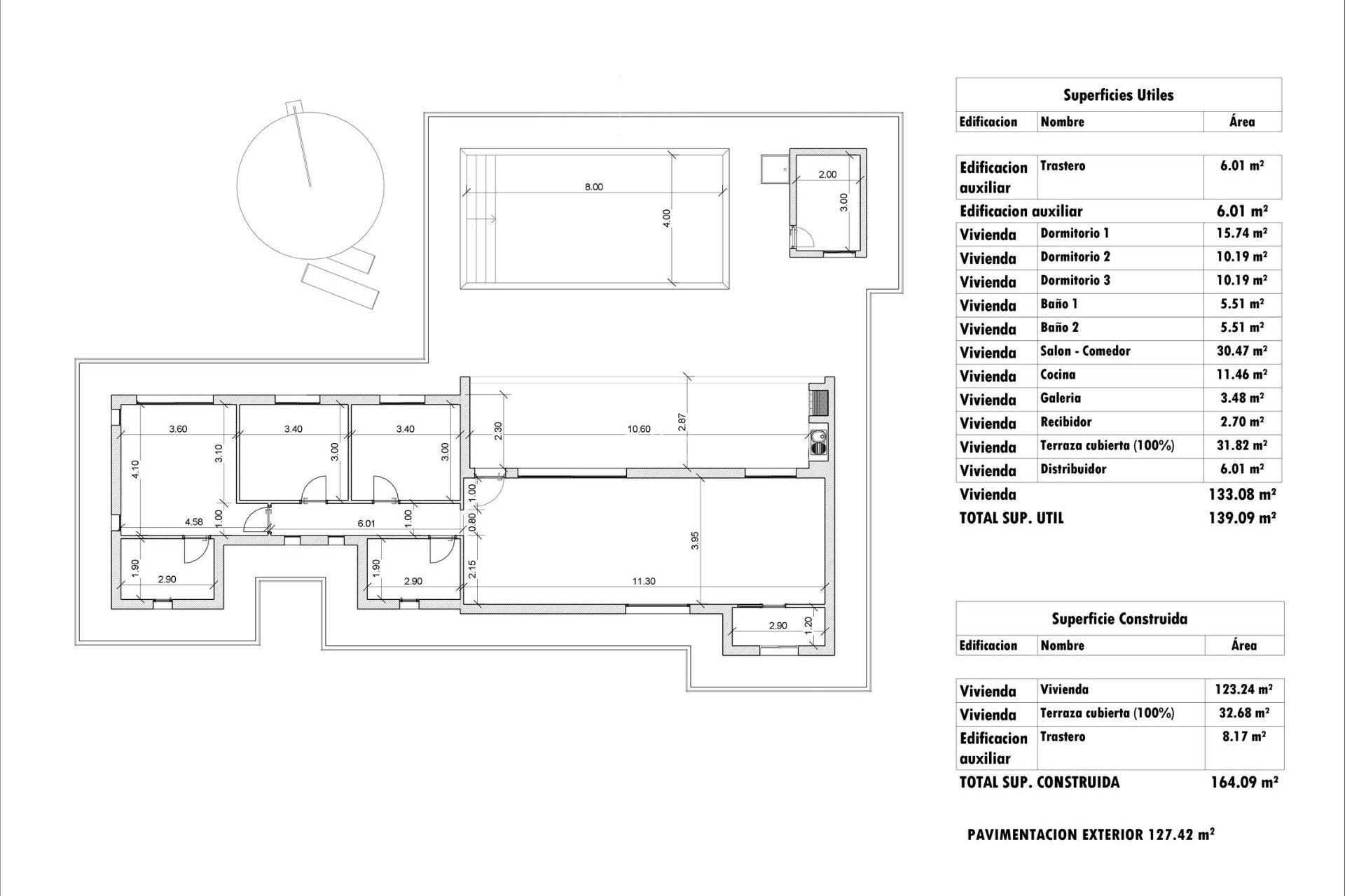 Nowy budynek - Villa -
Aspe - Poligono 19