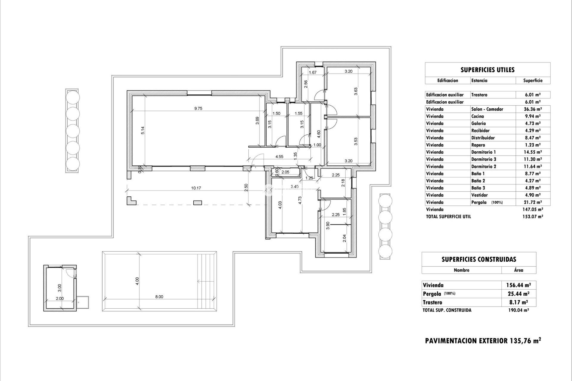 Nowy budynek - Villa -
Aspe - Poligono 19