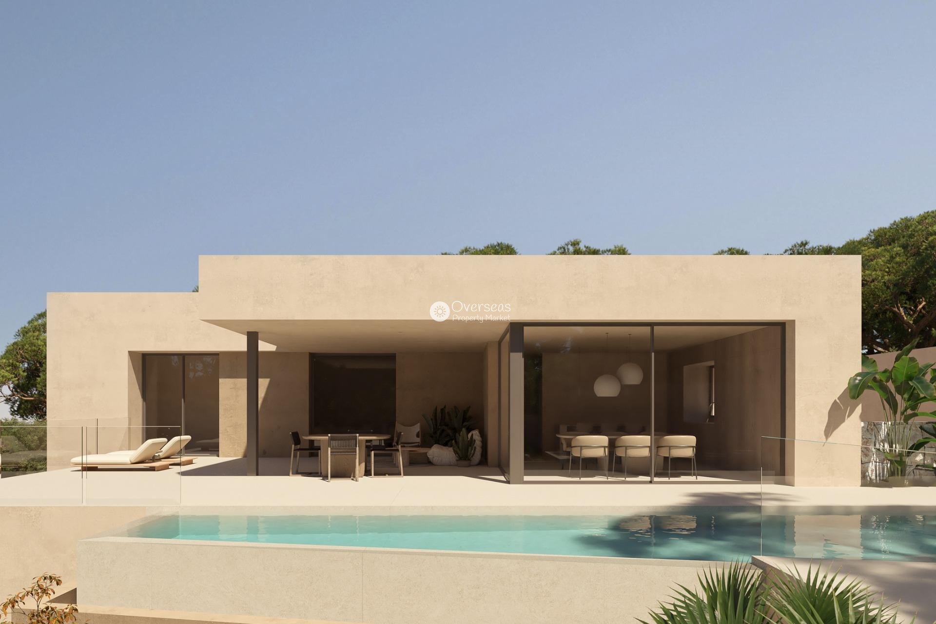 Nowy budynek - Villa -
Benissa - Cala La Fustera