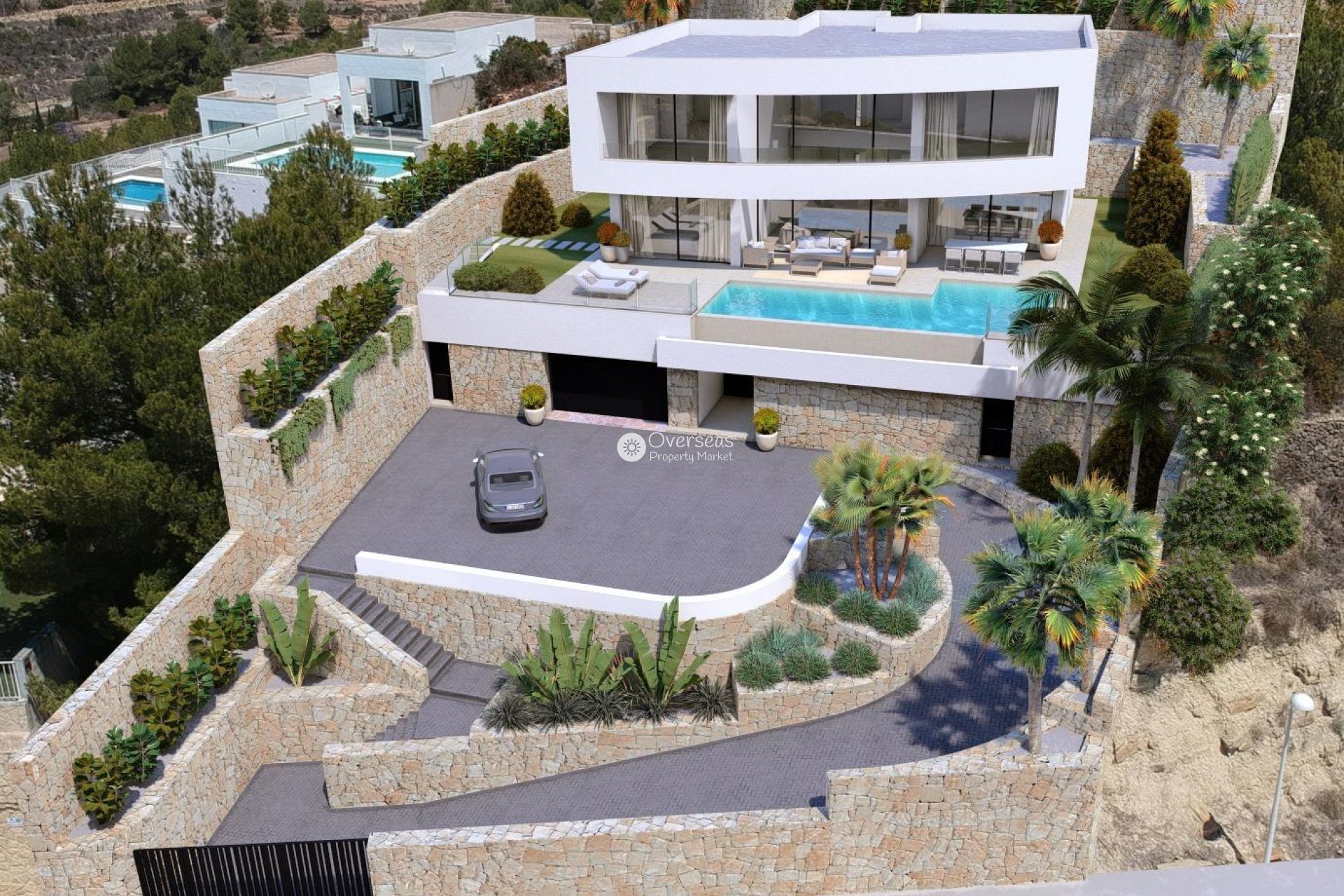Nowy budynek - Villa -
Calpe - Empedrola