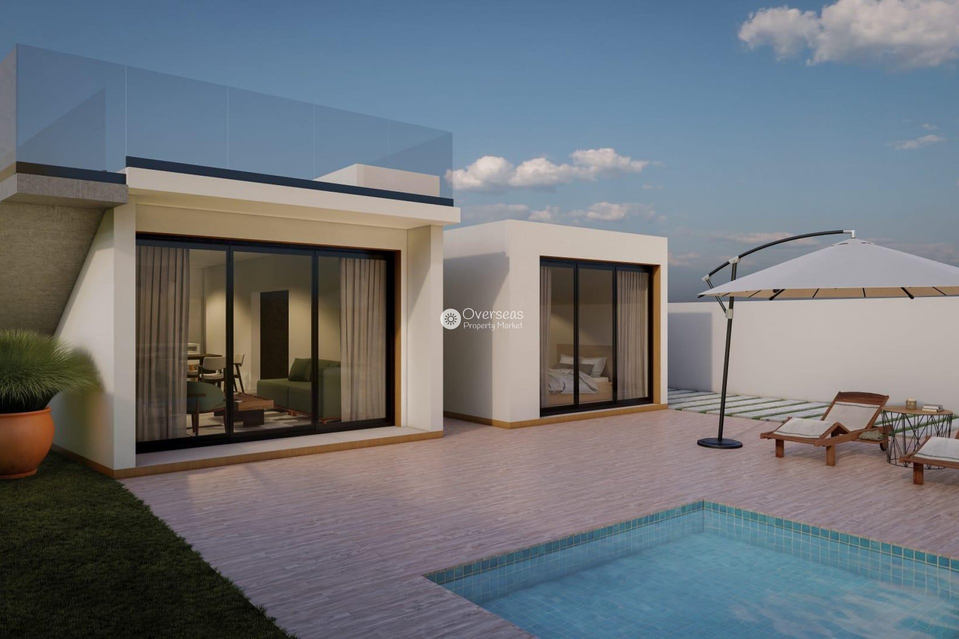 Nowy budynek - Villa -
Fortuna - Las Casicas