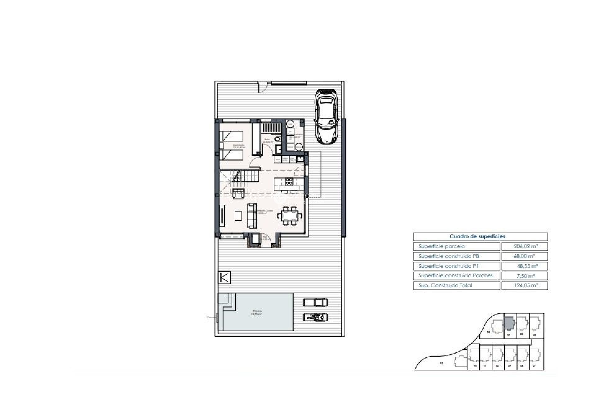 Nowy budynek - Villa -
Los Montesinos - La Herrada
