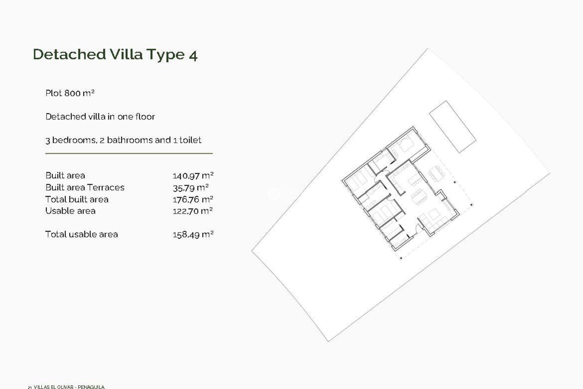 Nowy budynek - Villa -
Penaguila