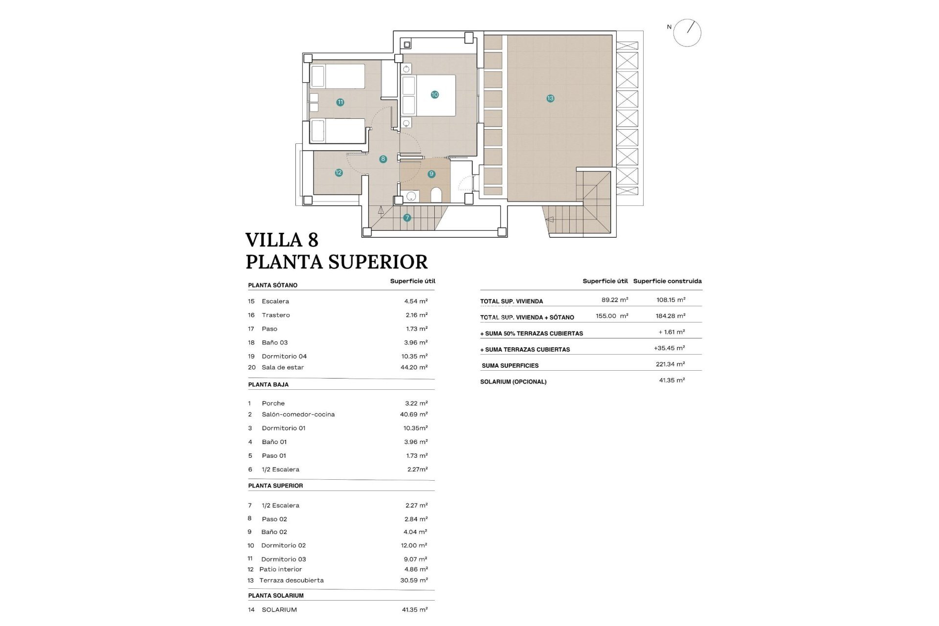 Nowy budynek - Villa -
Polop - Novapolop