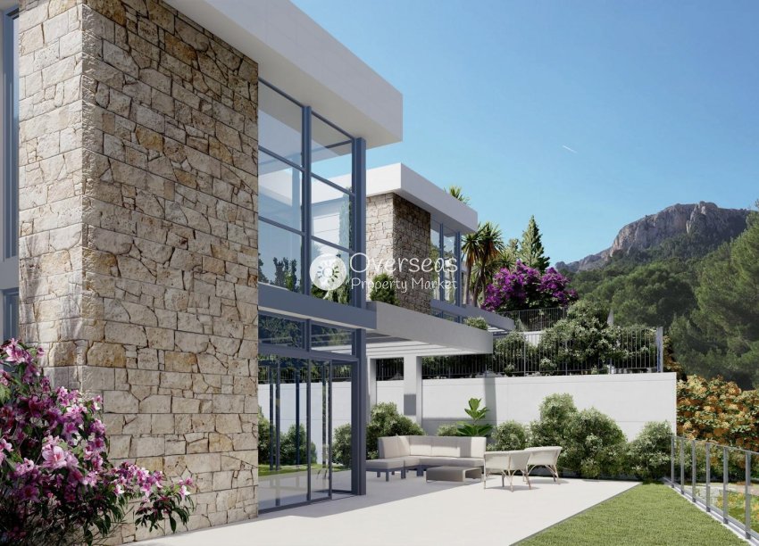 Nowy budynek - Villa -
Polop - Polop Hills