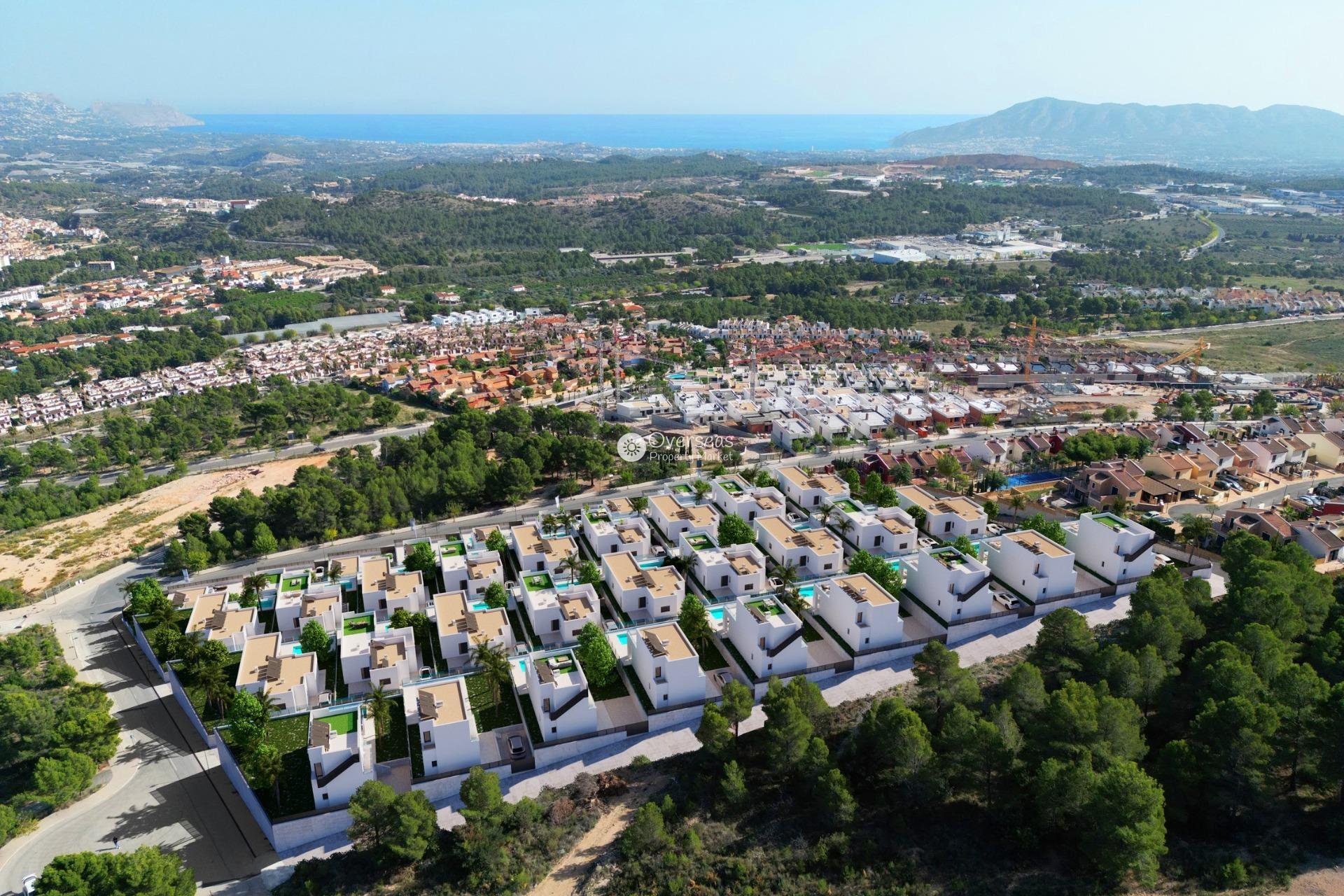 Nowy budynek - Villa -
Polop - Polop Hills