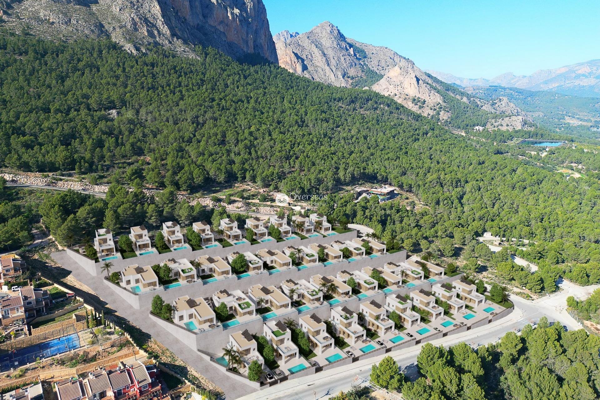 Nowy budynek - Villa -
Polop - Polop Hills