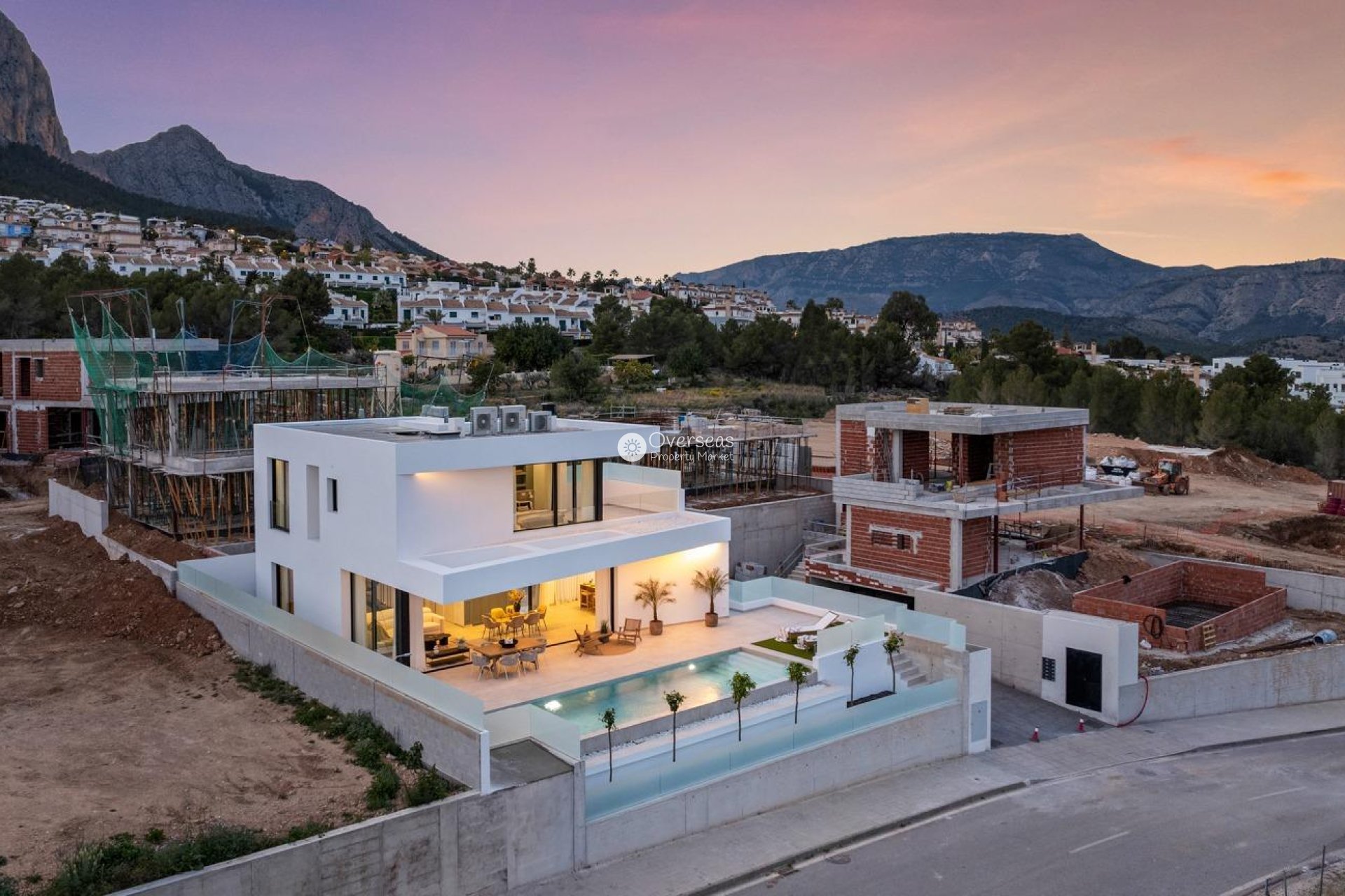 Nowy budynek - Villa -
Polop - Urbanizaciones