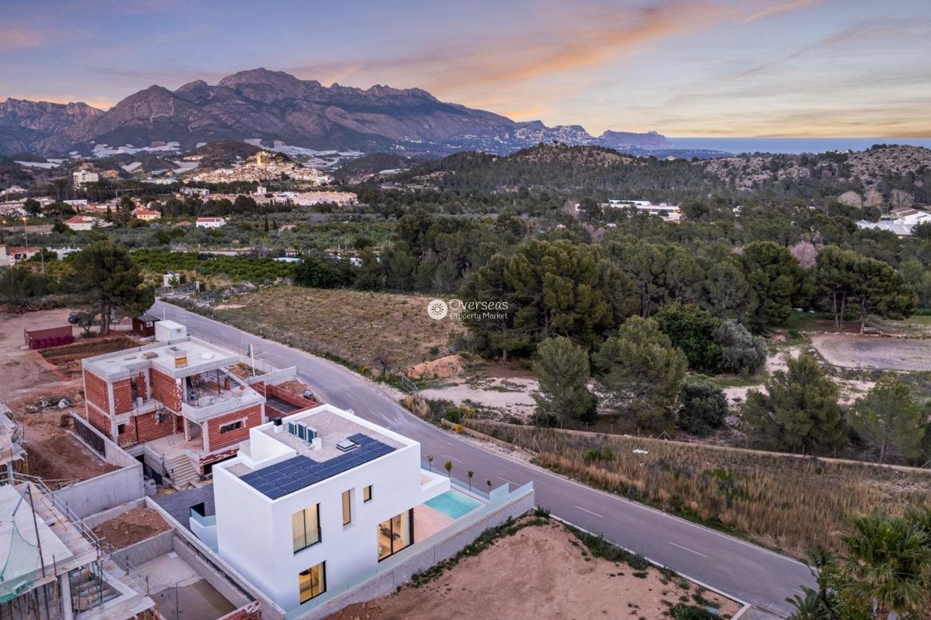 Nowy budynek - Villa -
Polop - Urbanizaciones